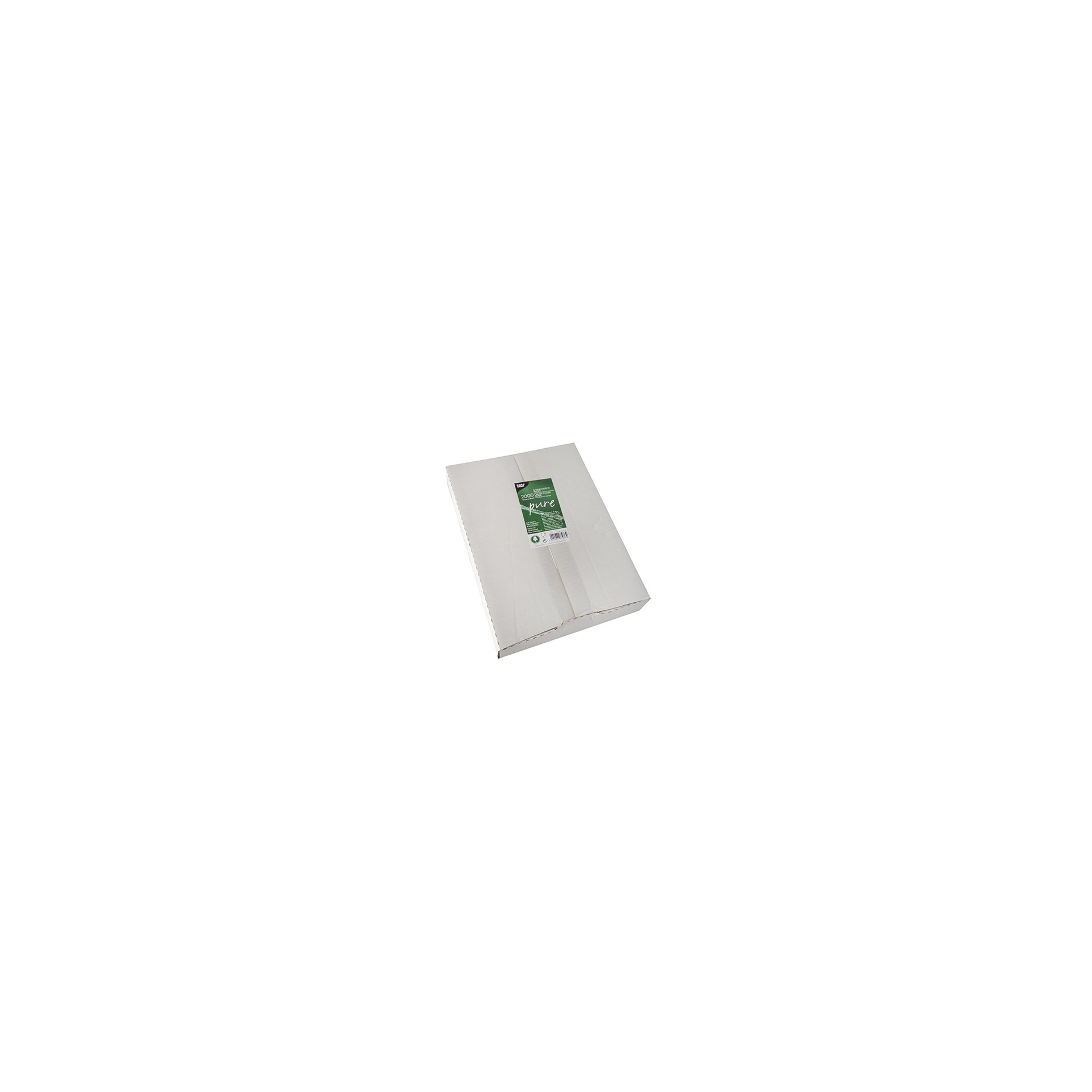 Blatt Sahneabdeckpapier 22 cm x 16 cm weiss mit Palmwachsbeschichtung Blatt Sahneabdeckpapier 22 cm x 16 cm weiss mit Palmwachsbeschichtung