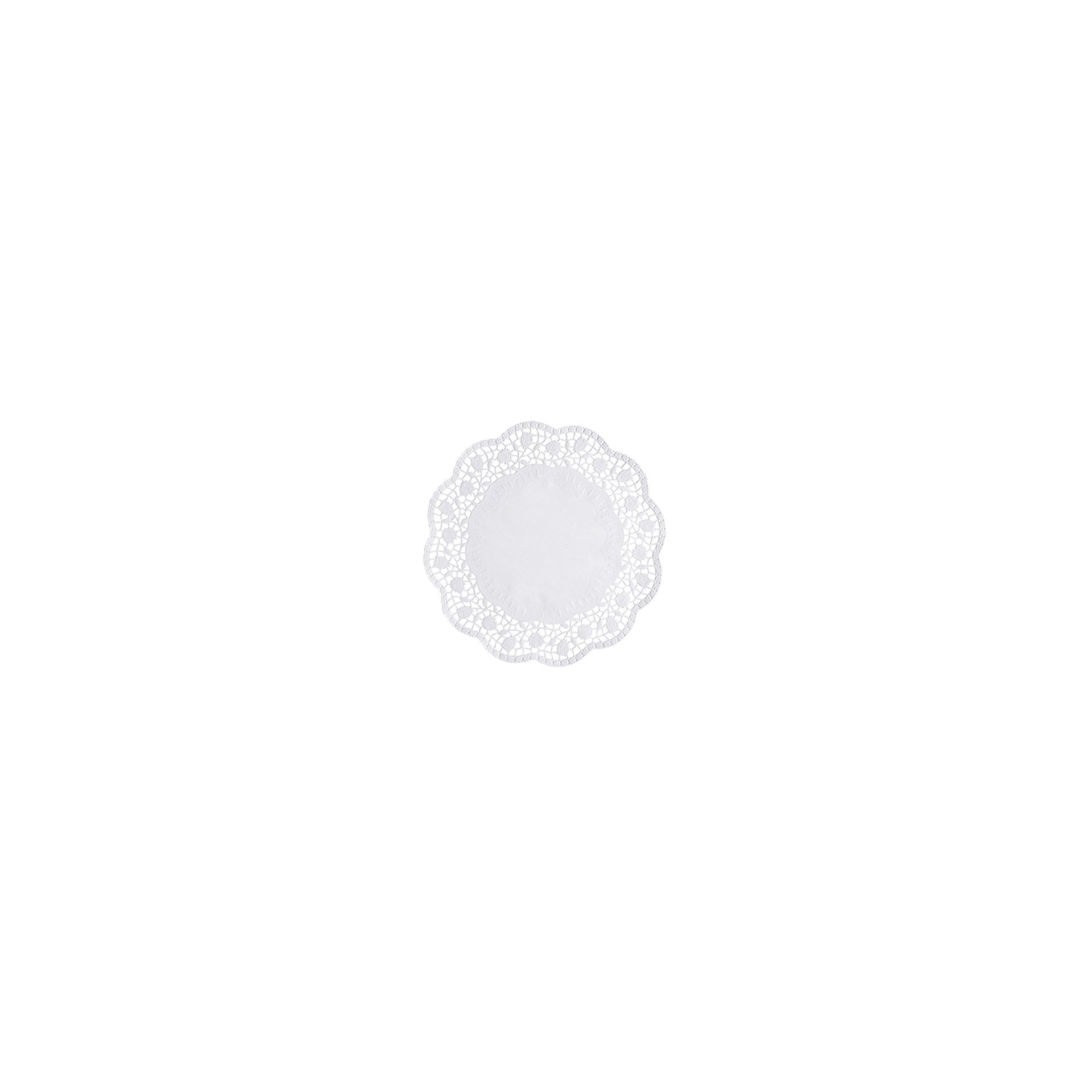 Tortenspitzen rund Ø 32 cm weiss Tortenspitzen rund Ø 32 cm weiss