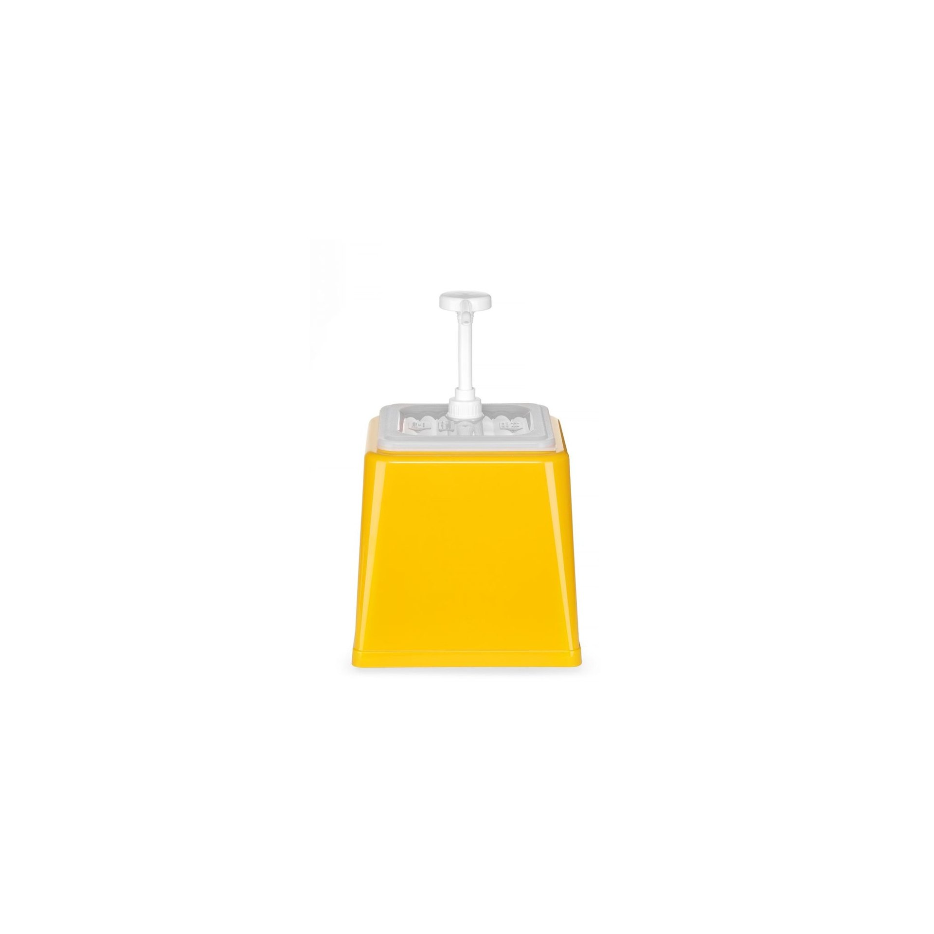Pump-Saucenspender, 2,5L, Gelb, 230x210x(H)327mm Pump-Saucenspender, 2,5L, Gelb, 230x210x(H)327mm