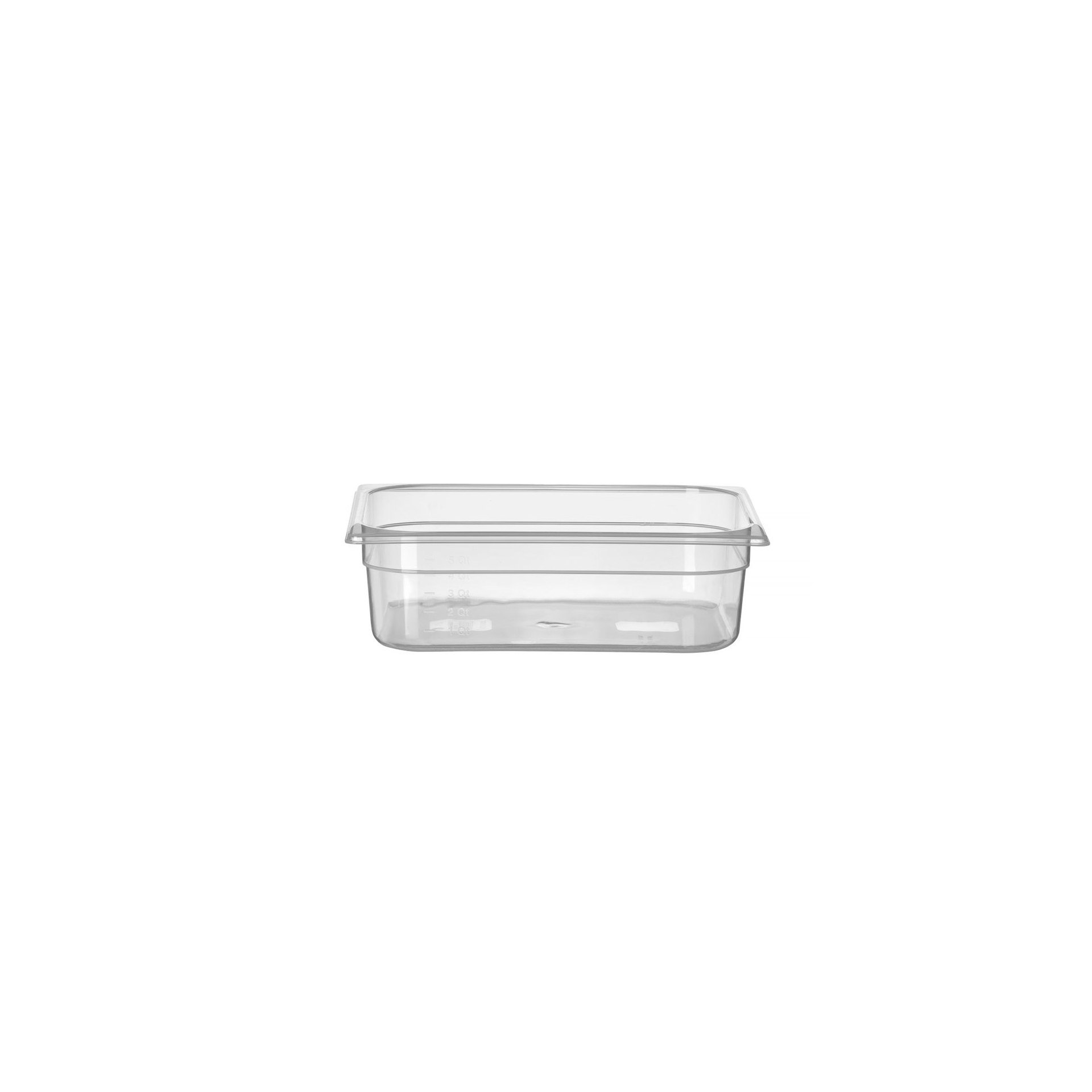 Gastronorm-Behälter 1/2, Profi Line, GN 1/2, 6,5L, Transparent, 325x265x(H)100mm