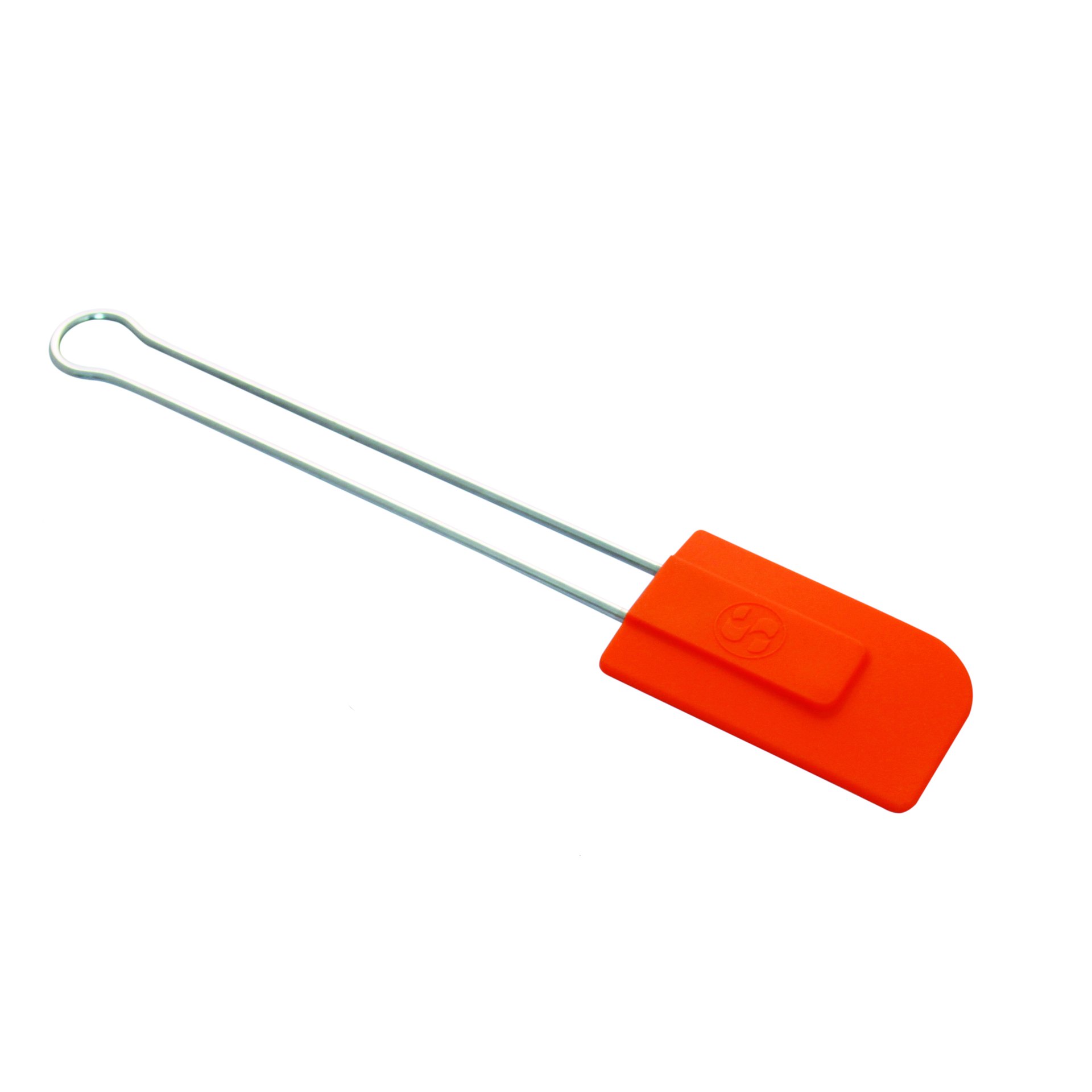 Stielschaber Silikon mittel orange Stielschaber Silikon mittel orange