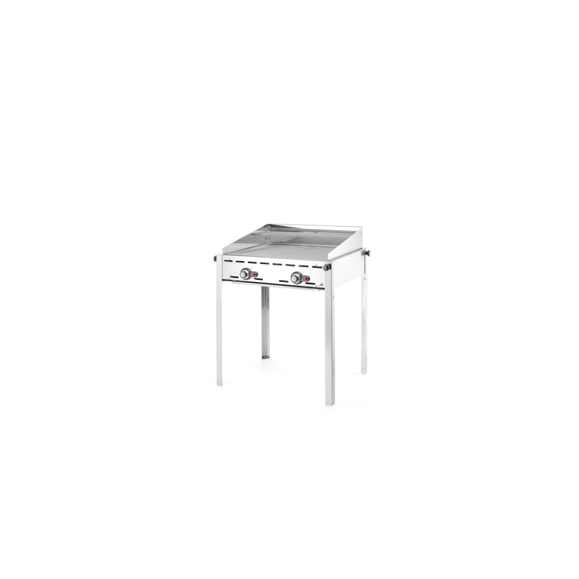 Grillsystem Green Fire mit 2 Brennern, Profi Line, 2 Edelstahl Grillroste GN 1/1, 11,6kW, 740x612x(H)825mm Grillsystem Green Fire mit 2 Brennern, Profi Line, 2 Edelstahl Grillroste GN 1/1, 11,6kW, 740x612x(H)825mm