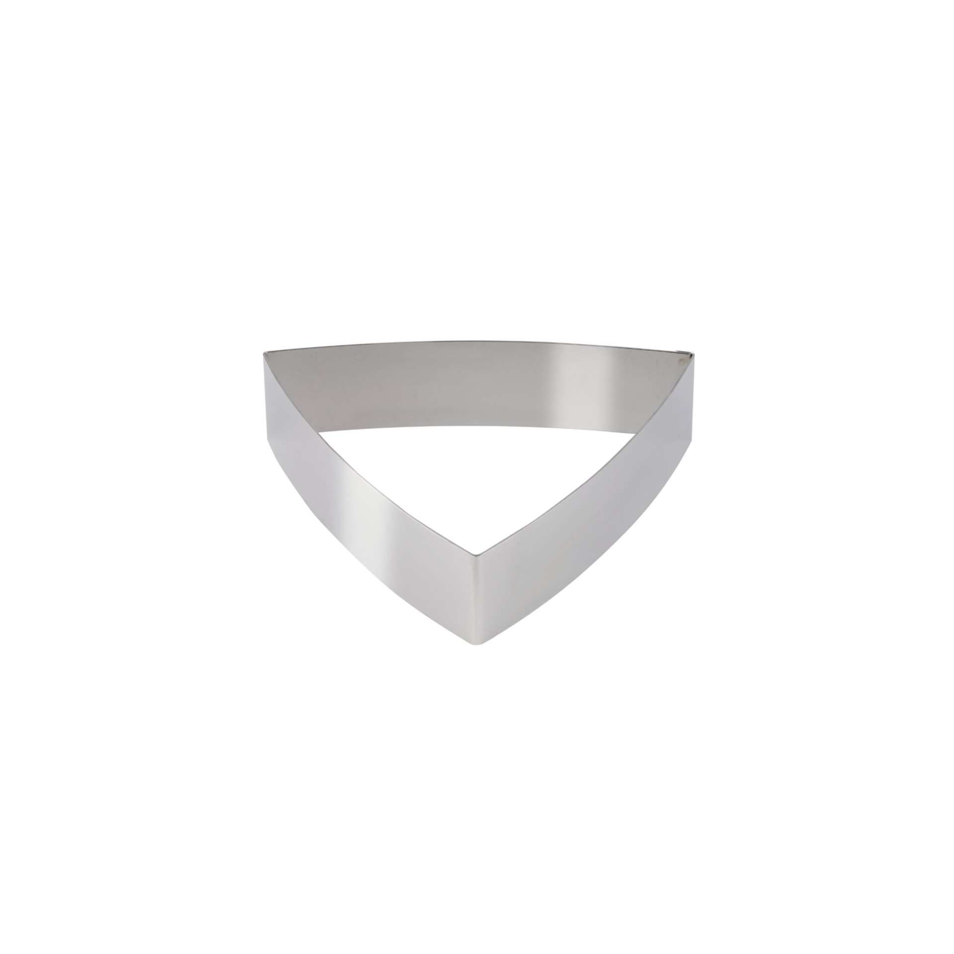 Dessert-/Tortenring "Dreieck" gewölbt 180 mm Dessert-/Tortenring "Dreieck" gewölbt 180 mm