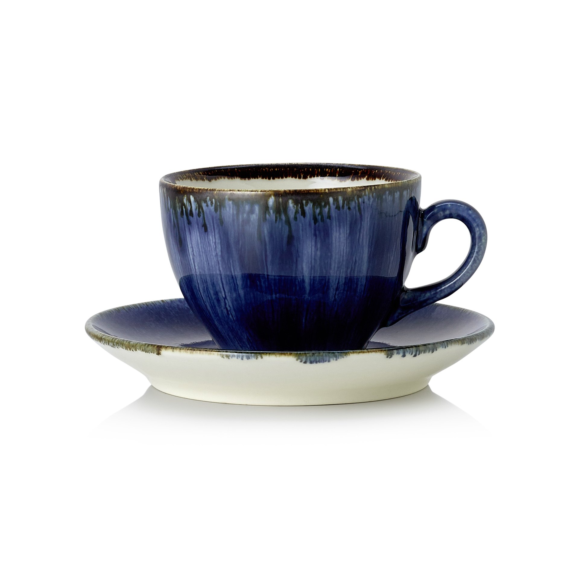 Ober- und Untertasse 0,2 L, (H) 8,5 cm Ober- und Untertasse 0,2 L, (H) 8,5 cm