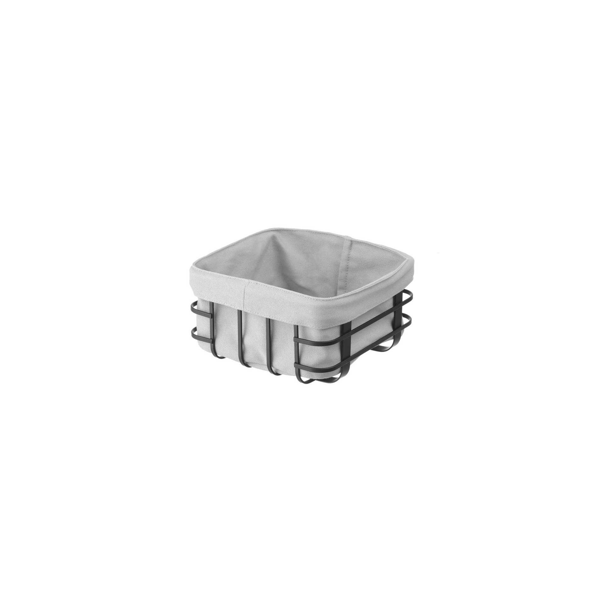 Brotkorb mit Beutel, quadratisch, 190x190x(H)100mm Brotkorb mit Beutel, quadratisch, 190x190x(H)100mm