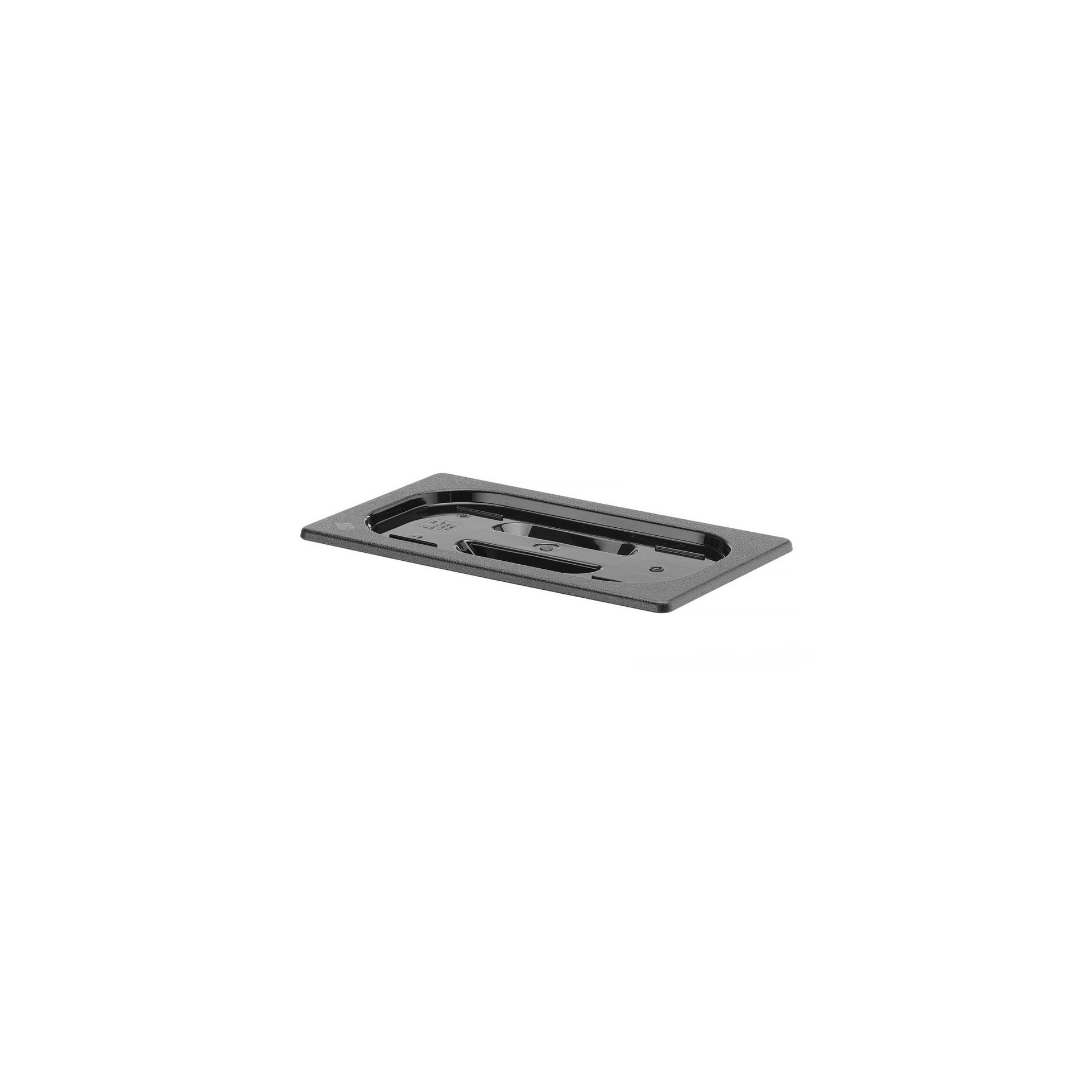 Gastronorm-Deckel, GN 1/4, Schwarz, 265x162mm