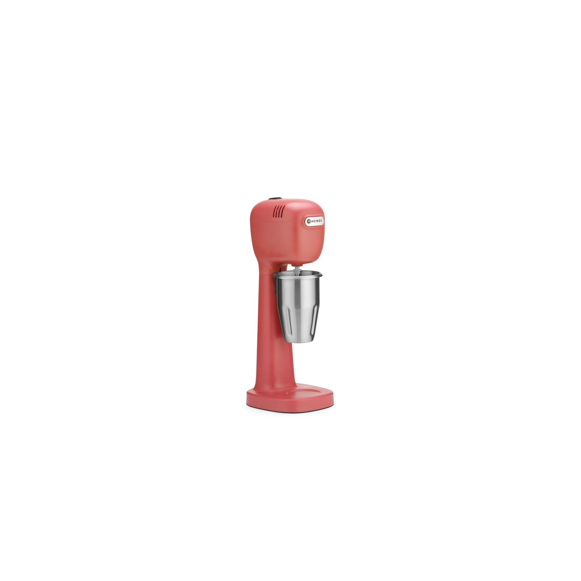 Milkshake Mixer BPA-frei - Design by Bronwasser, Rot, 230V/400W, 170x210x(H)485mm