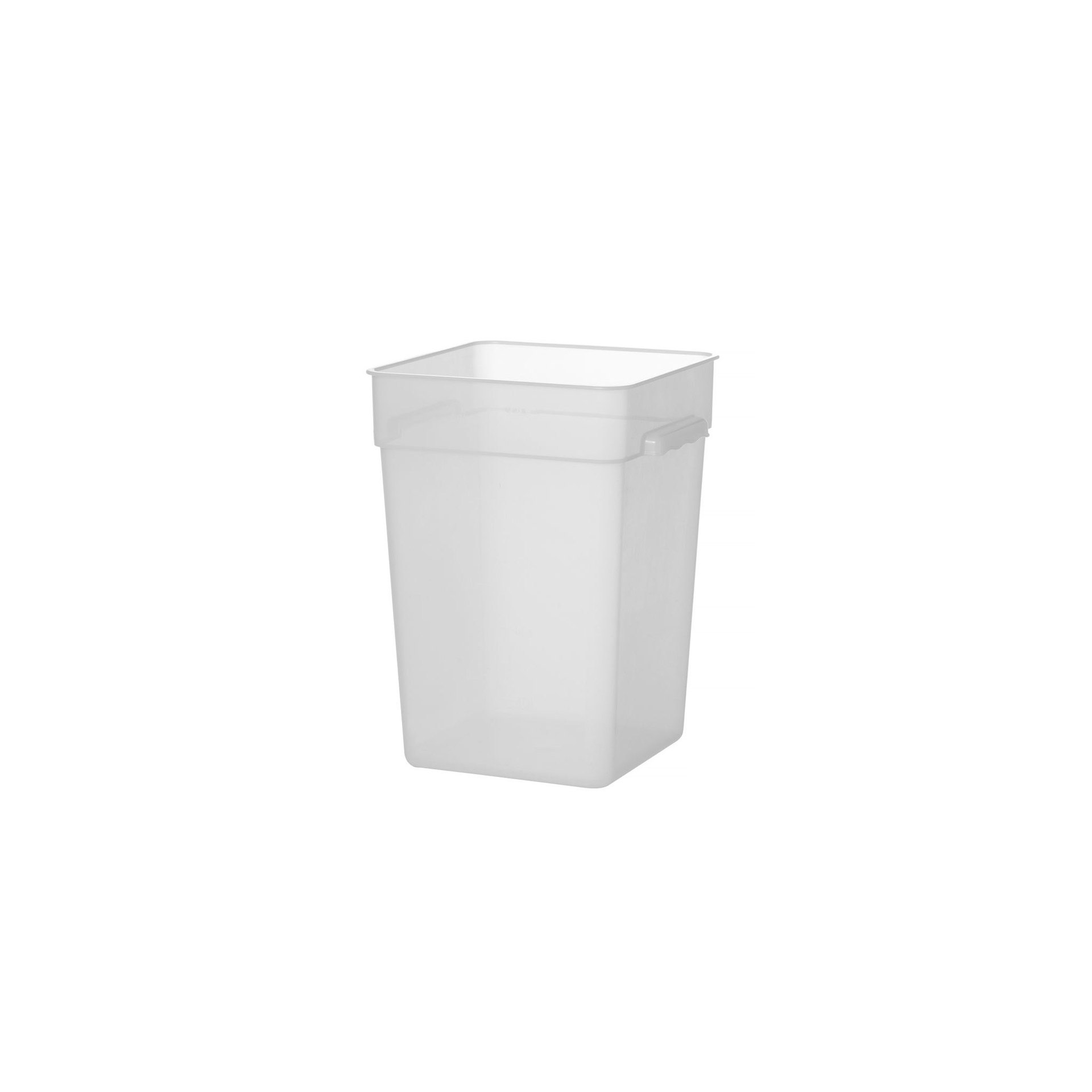 Lebensmittelbehälter mit Skala, 20,8L, 290x290x(H)400mm Lebensmittelbehälter mit Skala, 20,8L, 290x290x(H)400mm
