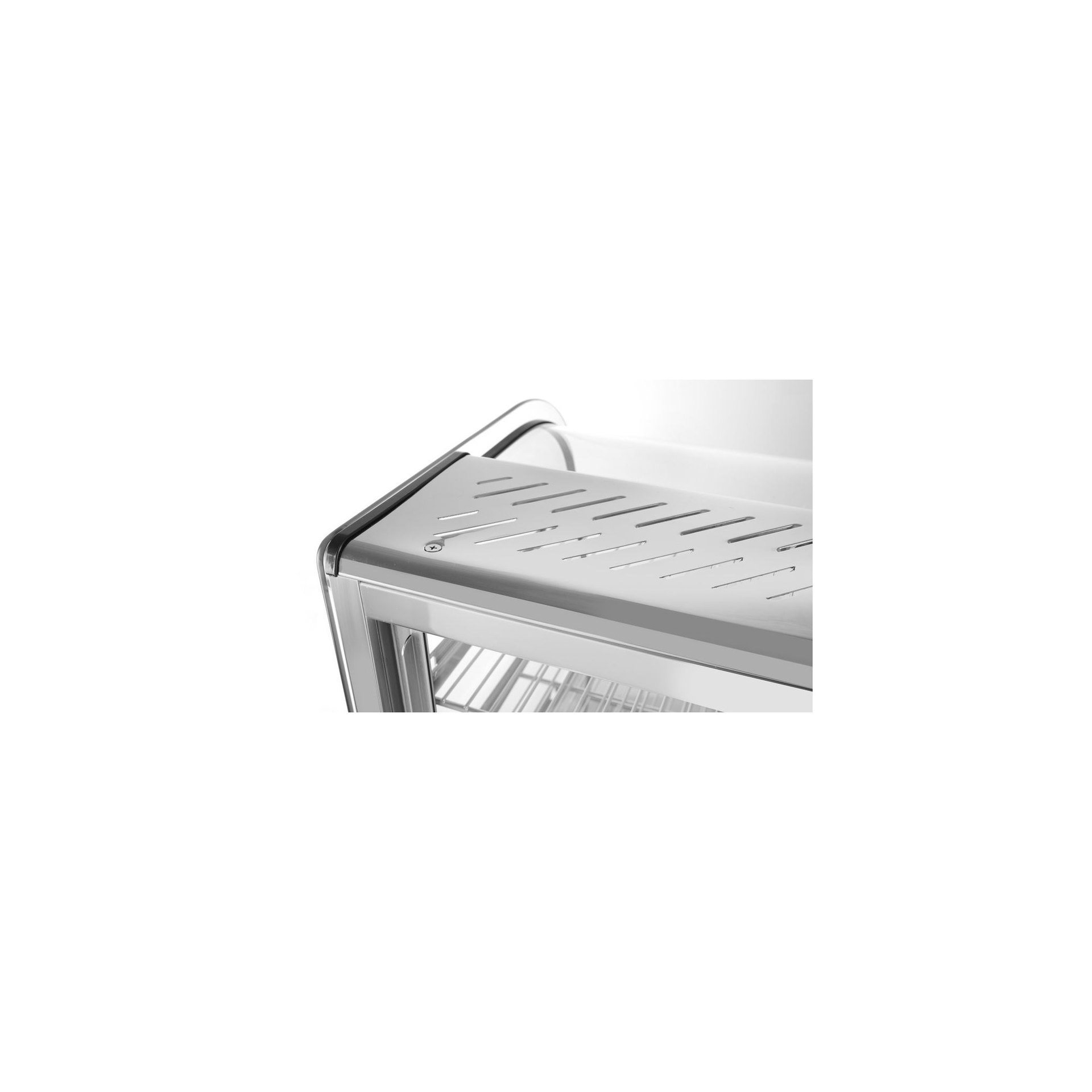 Beheiztes Thekendisplay, 160 Liter, 230V/1500W, 885x570x(H)680mm Beheiztes Thekendisplay, 160 Liter, 230V/1500W, 885x570x(H)680mm