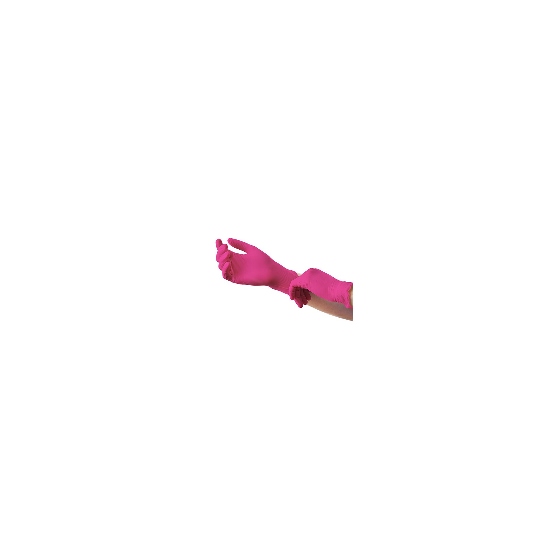 "Medi-Inn Classic" Handschuhe, Nitril puderfrei magenta "Nitril Magenta" Größe: XS