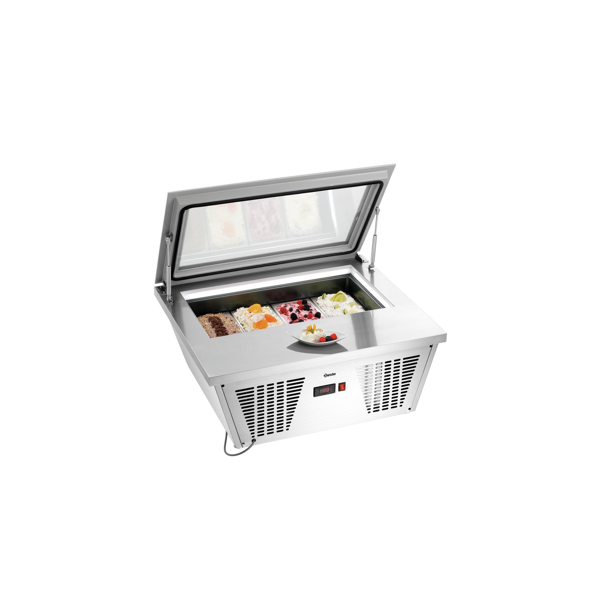 Eisvitrine 4x6,5L-F Eisvitrine 4x6,5L-F