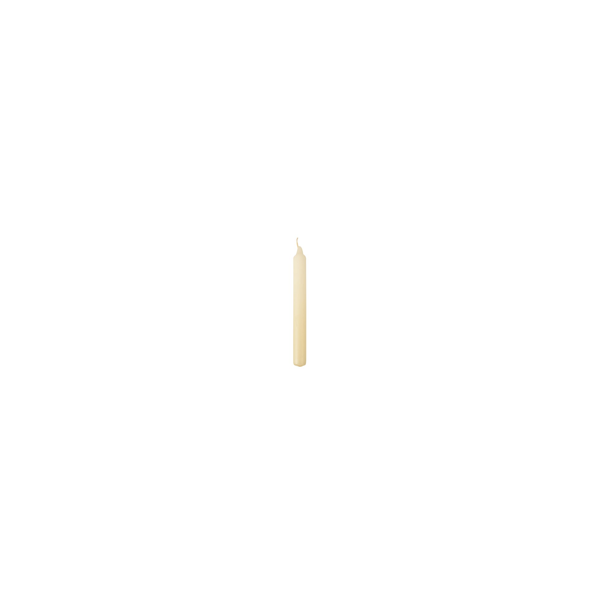 Tafelkerzen Ø 2,1 cm · 19,6 cm creme