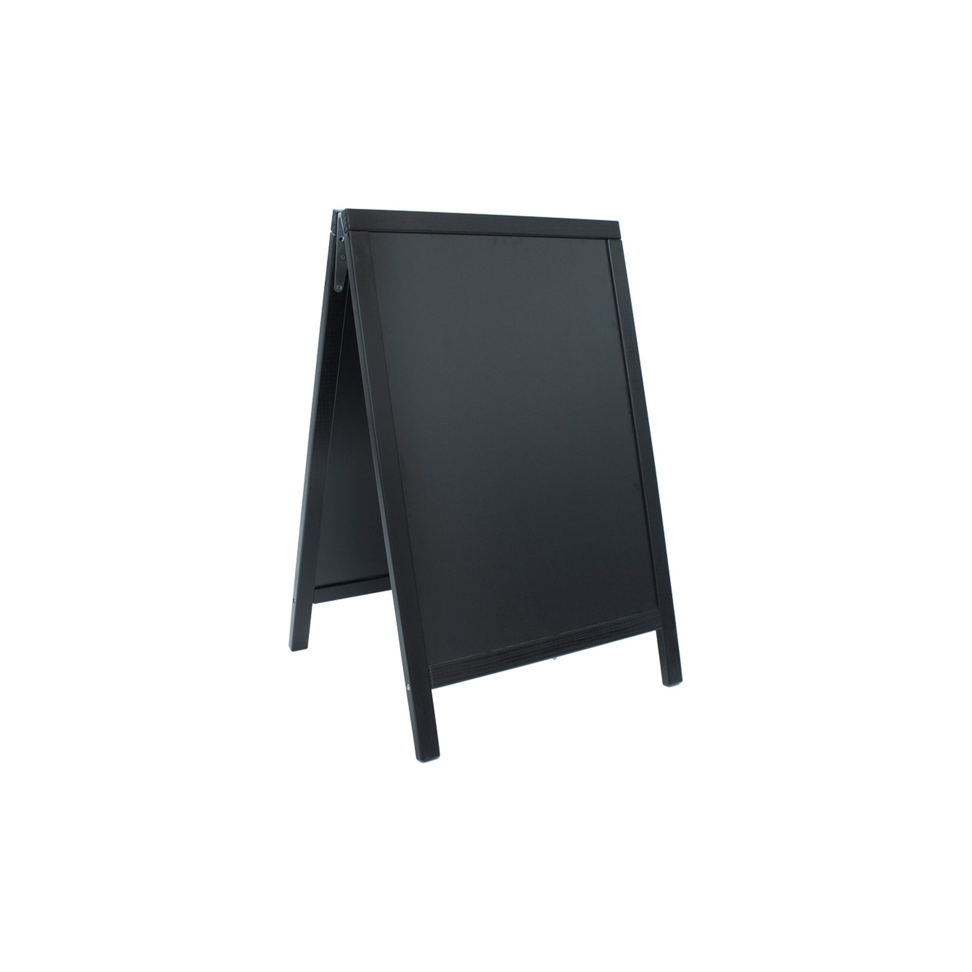 Kundenstopper mit Kreidetafel , schwarz Kundenstopper mit Kreidetafel , schwarz