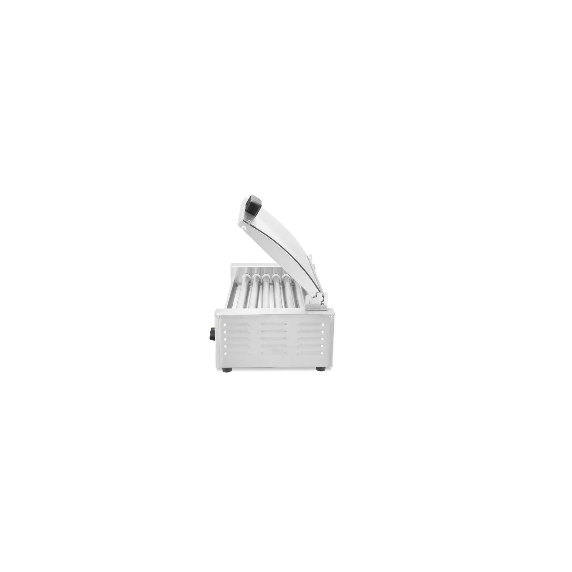 Rollengrill, 1-Zone mit Energiesparabdeckung, 7 Rollen, 230V/620W, 566x375x(H)259mm