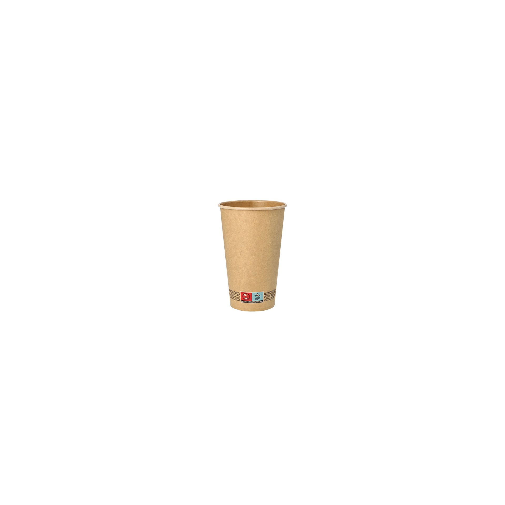papstar-88952-trinkbecher-pappe-0-4l-9cm-13-9cm-braun-1 Trinkbecher, Pappe 0,4 l Ø 9 cm · 13,9 cm braun