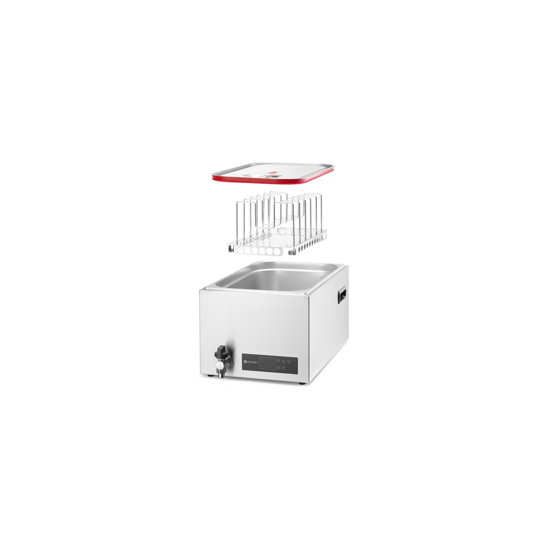 Sous-Vide-Gerät GN 1/1, 20L, 230V/600W, 350x680x(H)275mm Sous-Vide-Gerät GN 1/1, 20L, 230V/600W, 350x680x(H)275mm