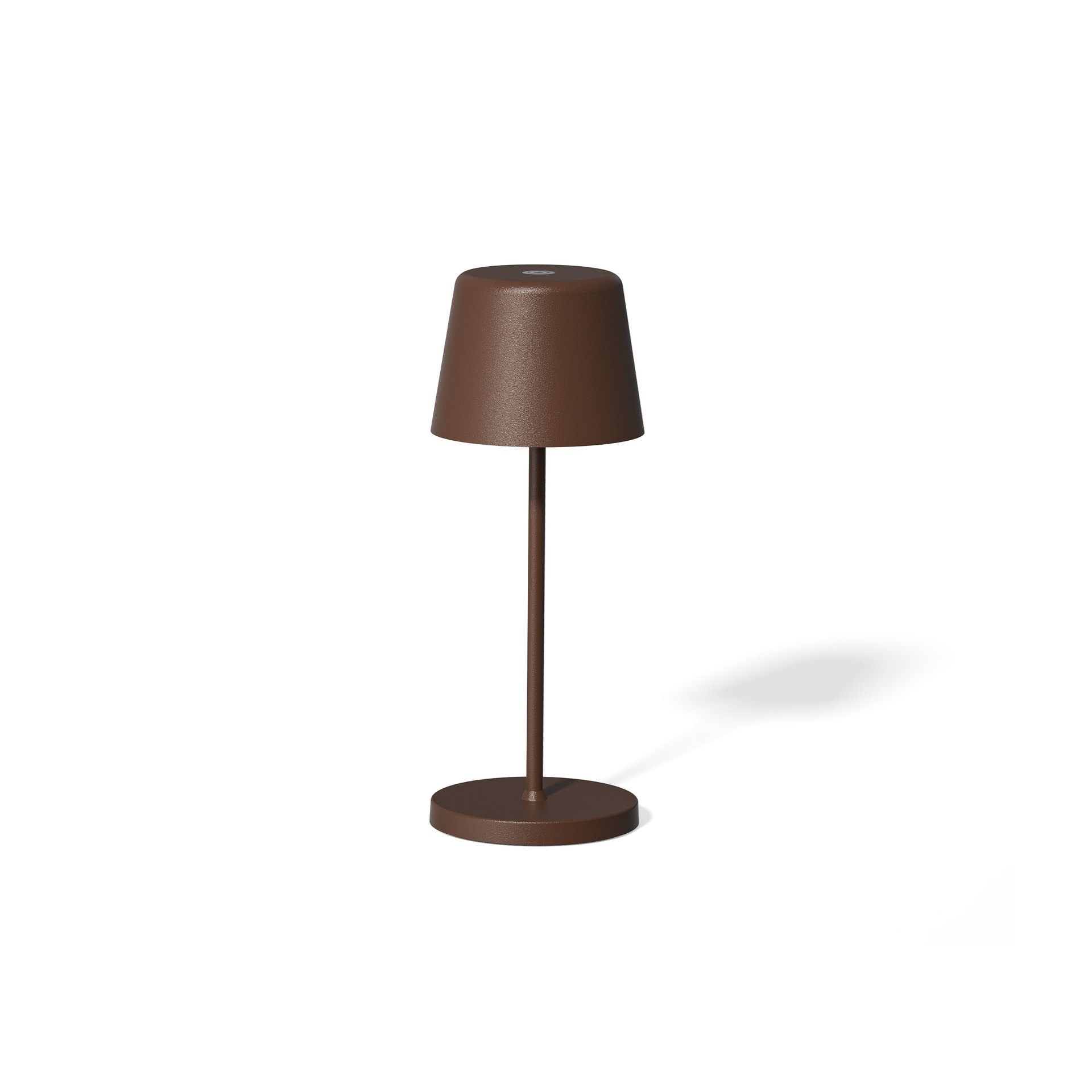 LED Tischleuchte YUYU ALEX, Höhe 20,8 cm, Ø 7,6 cm, corten matt