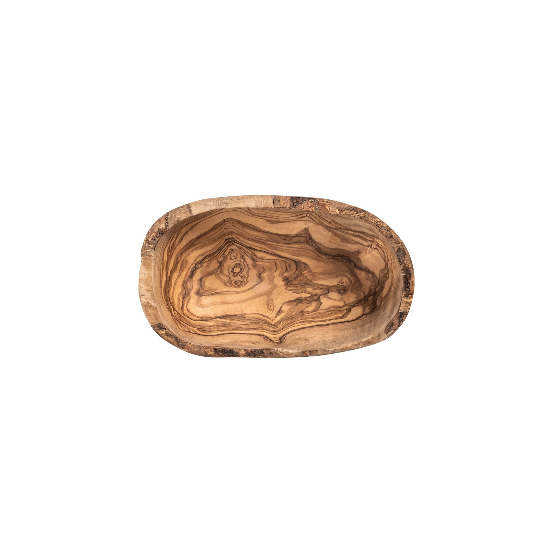 Schale PURE OLIVE, 30 x 18 x 11 cm, Olivenholz