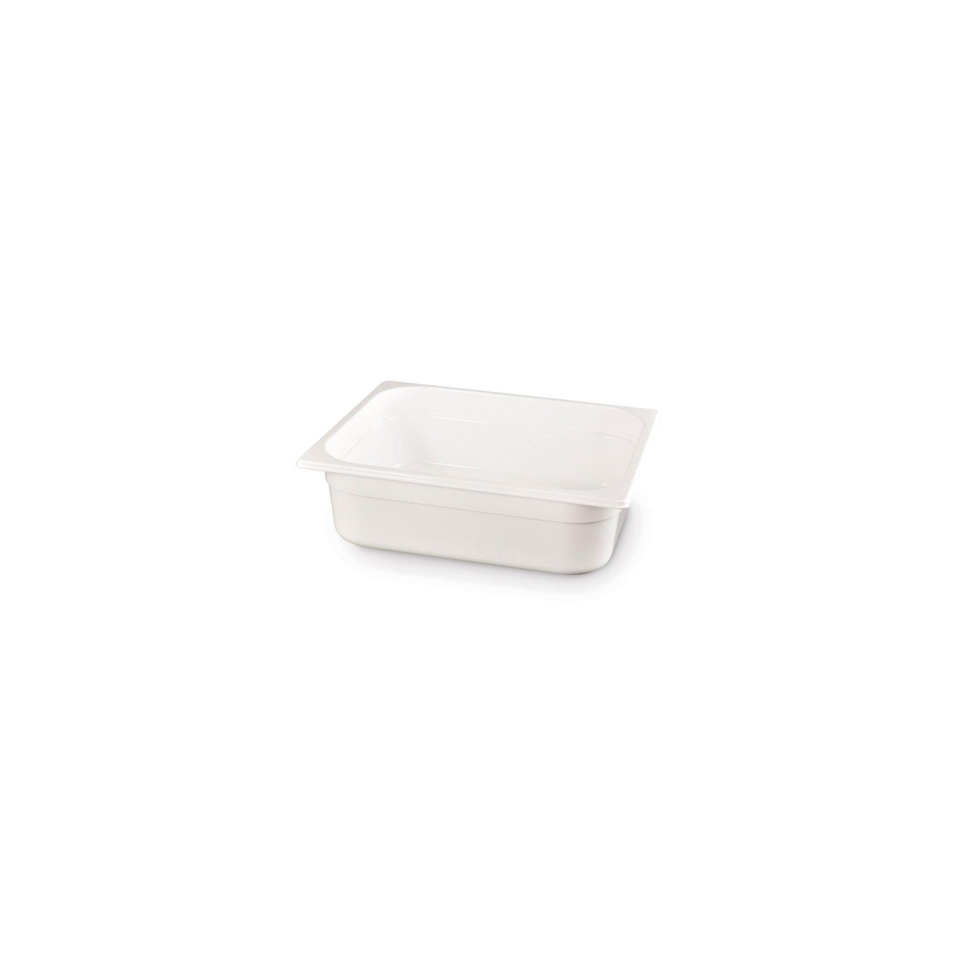 Gastronorm-Behälter 1/2, GN 1/2, 6,5L, Weiß, 325x265x(H)100mm