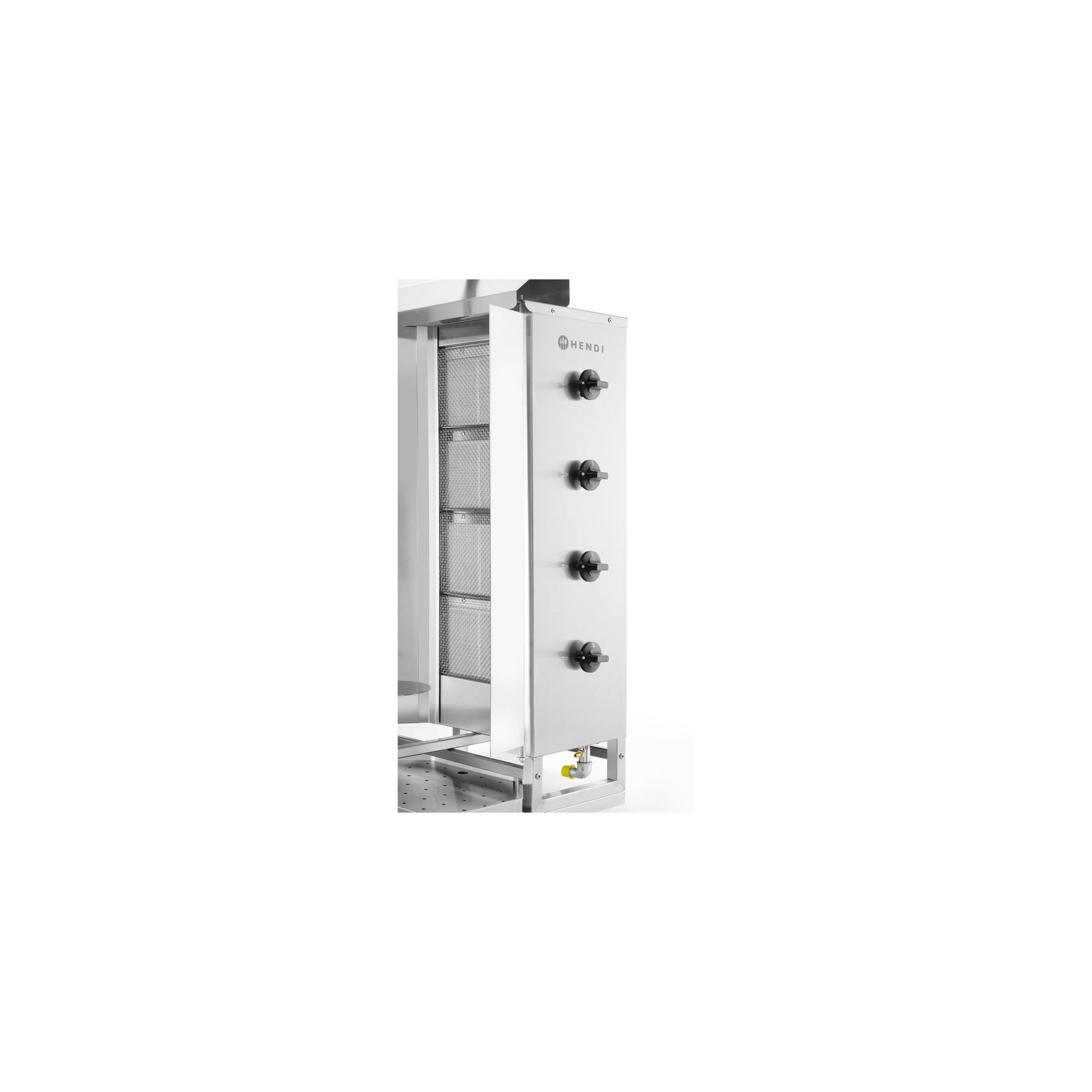 Gas Kebab Grill, Profi Line, 230V/16W, 13kW, 735x745x(H)1110mm Gas Kebab Grill, Profi Line, 230V/16W, 13kW, 735x745x(H)1110mm