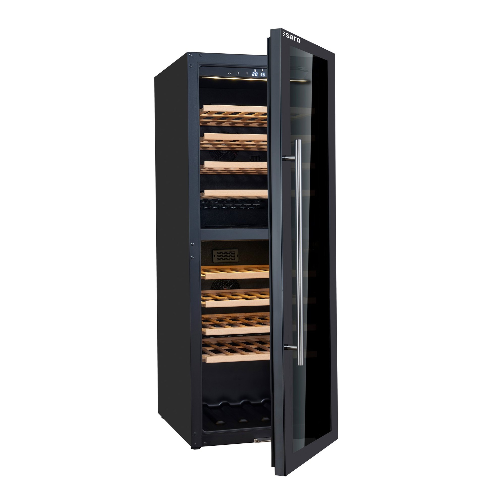 Weinlagerschrank für 77Flaschen,2Zonen, WK77D Weinlagerschrank für 77Flaschen,2Zonen, WK77D