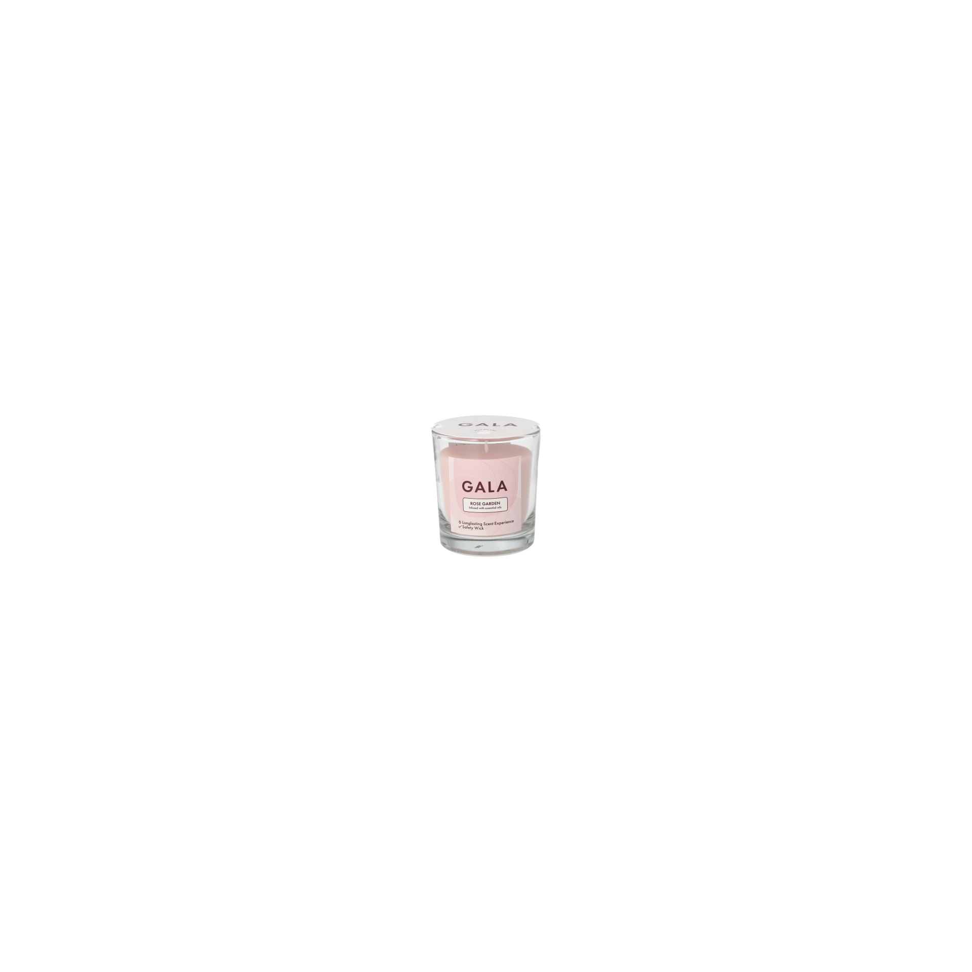"GALA" Duftkerze im Glas Ø 70 mm · 77 mm rose - Rose Garden "Mini Nutella" "GALA" Duftkerze im Glas Ø 70 mm · 77 mm rose - Rose Garden "Mini Nutella"