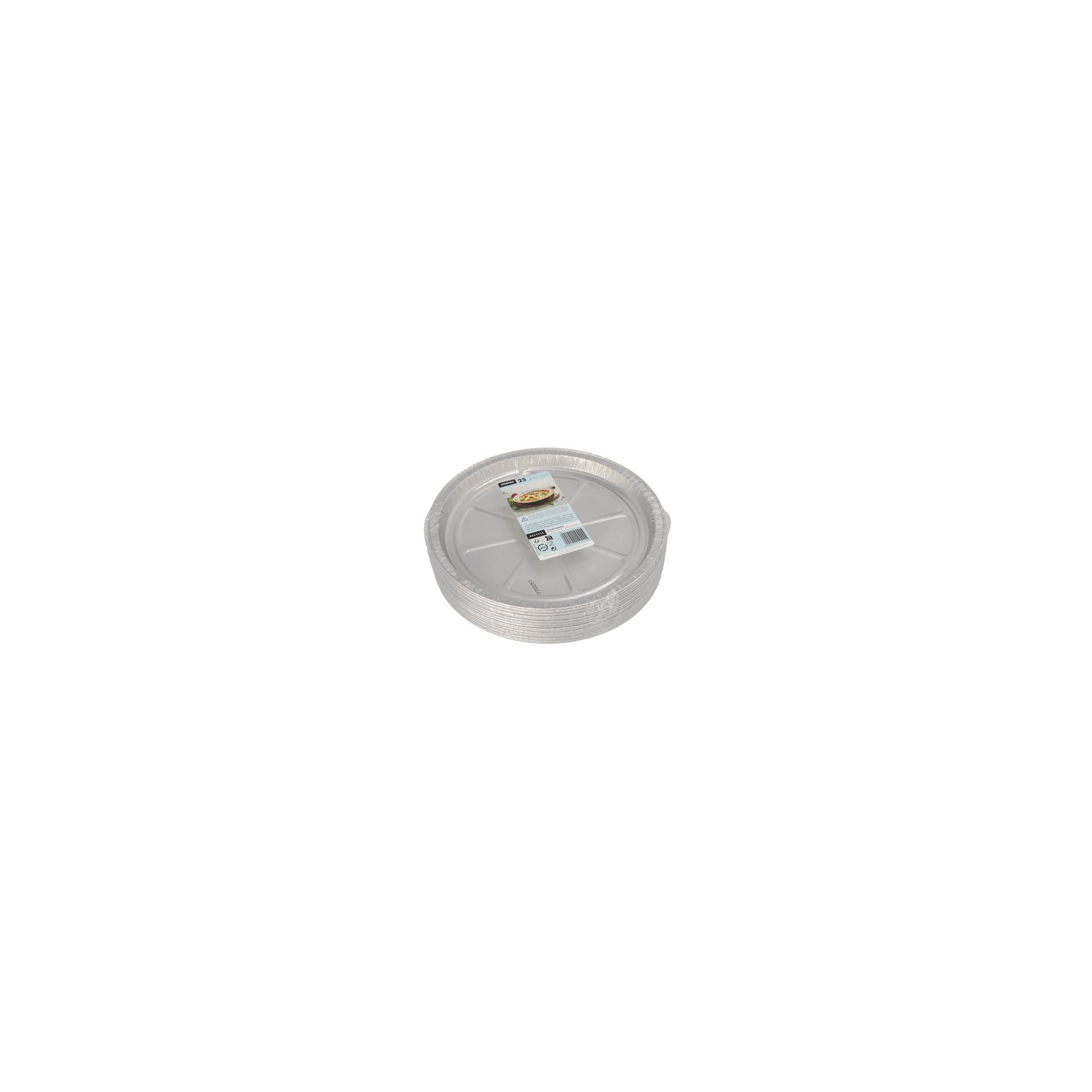 Rundformen, Alu rund Ø 25 cm · 1,5 cm Rundformen, Alu rund Ø 25 cm · 1,5 cm