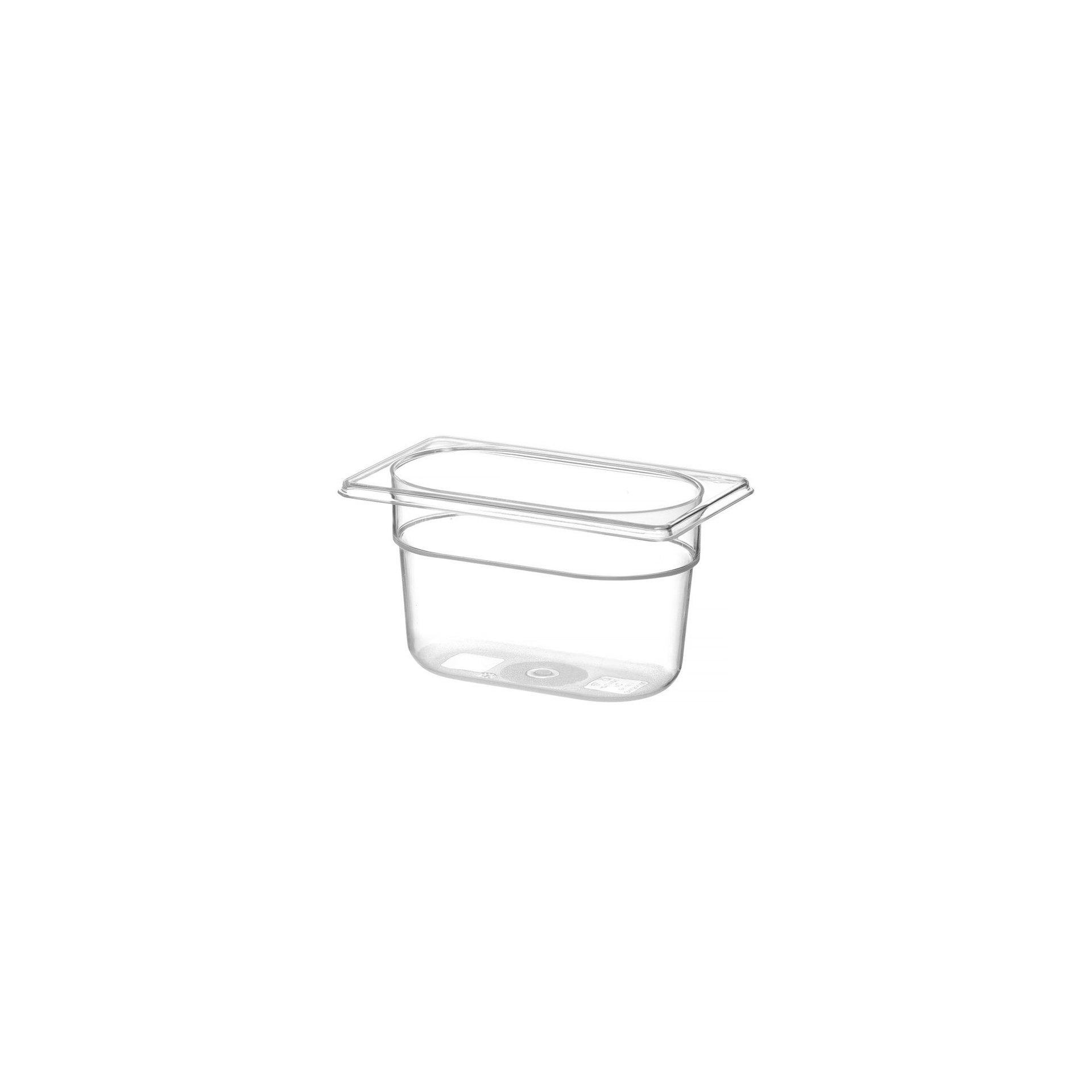Gastronorm-Behälter 1/9, Profi Line, GN 1/9, 1L, Transparent, 176x108x(H)100mm