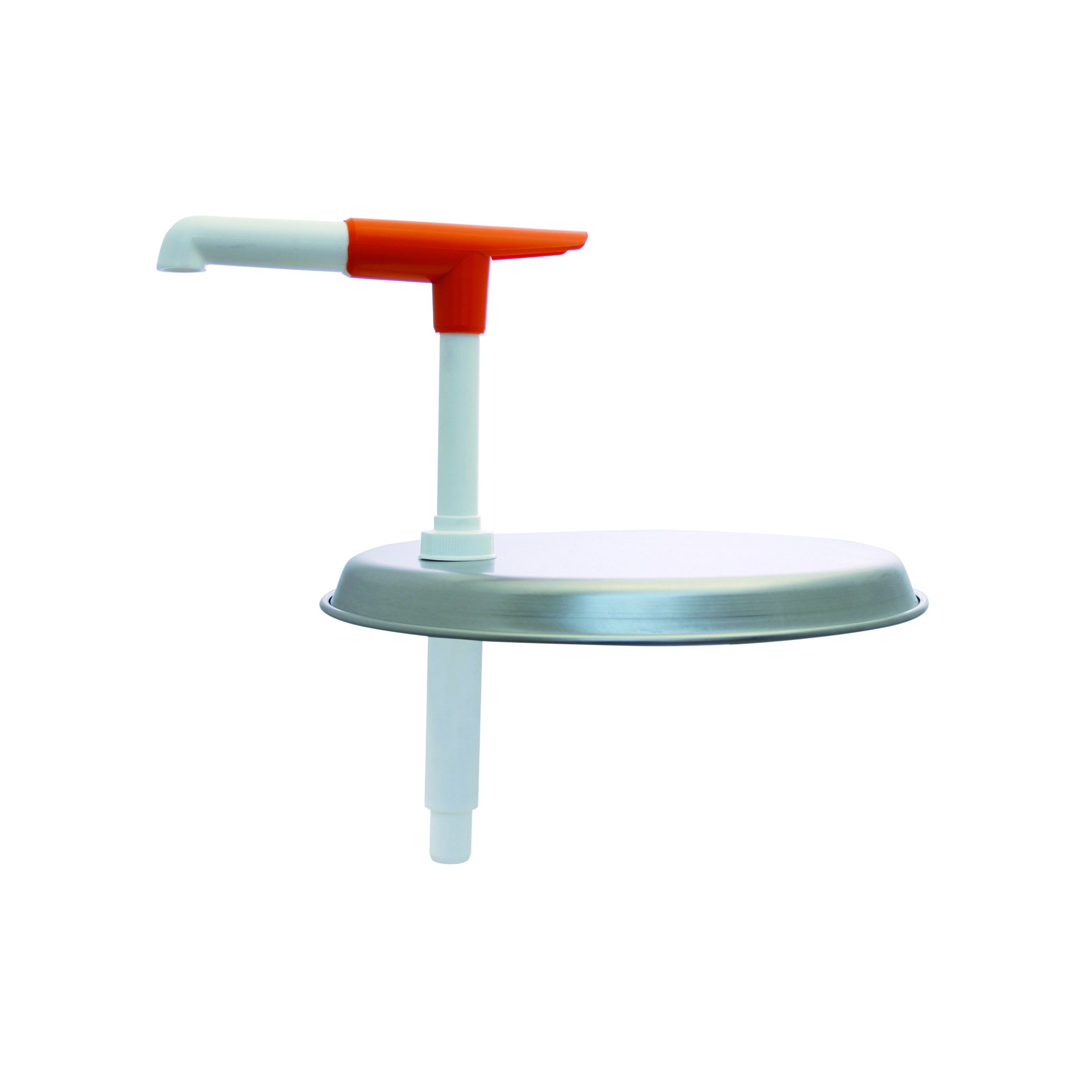 Deckel inklusive Pumpe weiss/orange Deckel inklusive Pumpe weiss/orange