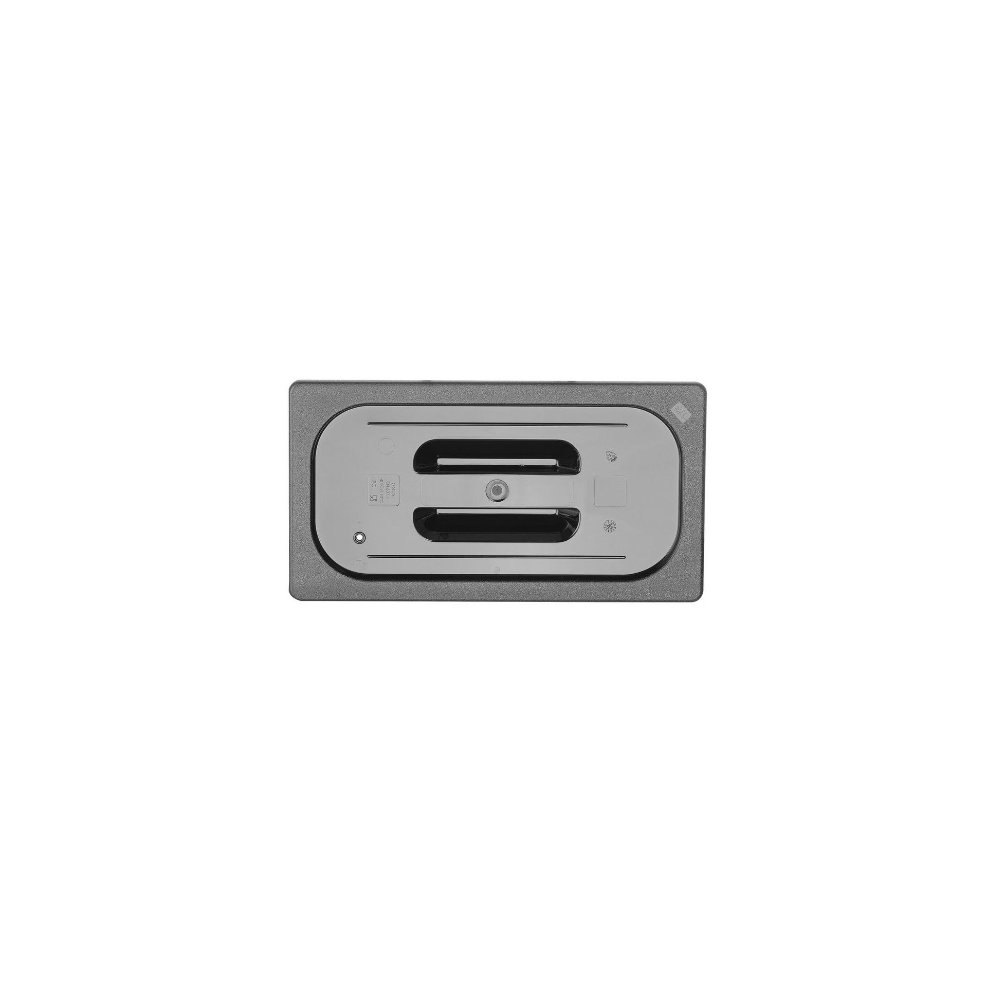 Gastronorm-Deckel, GN 1/3, Schwarz, 325x176mm