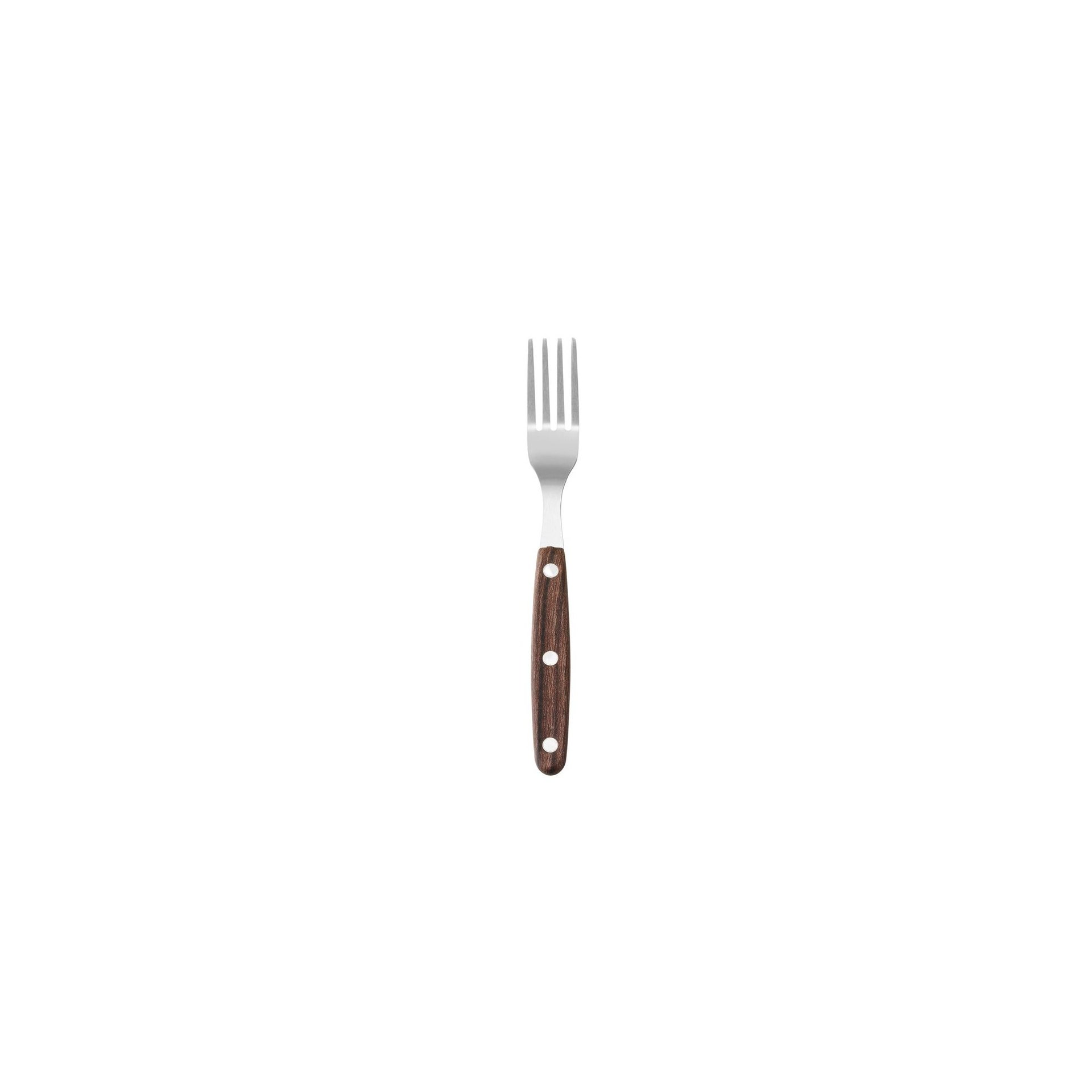 Steakgabel – 6 Stück, Profi Line, Braun, 6 Stk., (L)200mm
