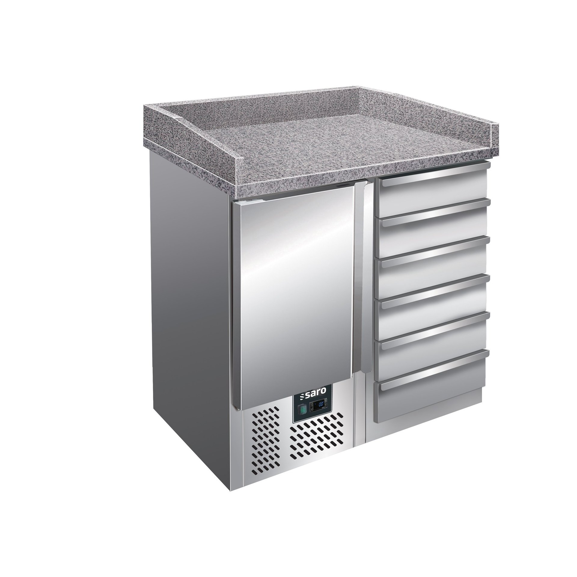 Pizzatisch, 1Tür+6Schubladen, PZ4001 Pizzatisch, 1Tür+6Schubladen, PZ4001