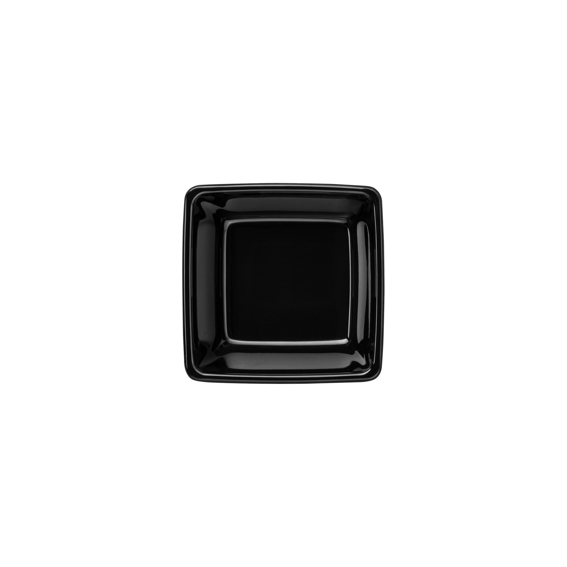 Schale DAY & NIGHT, 9 x 9 x 4 cm, schwarz, Melamin