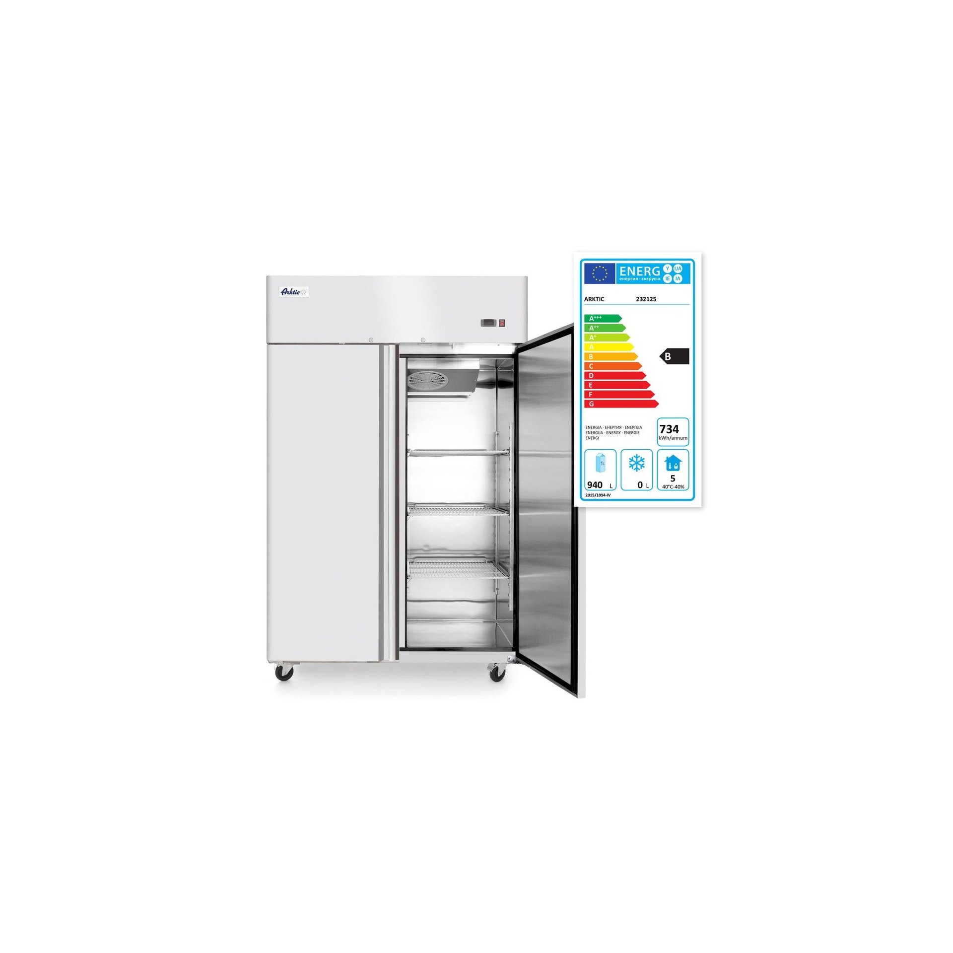 Kühlschrank, zweitürig Profi Line 1240 L