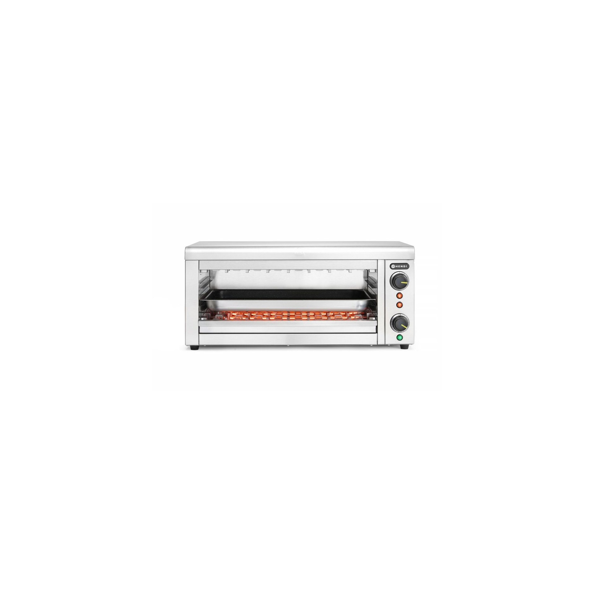 Salamander mit Quarz-Infrarotheizelement, 230V/3645W, 689x397x(H)318mm