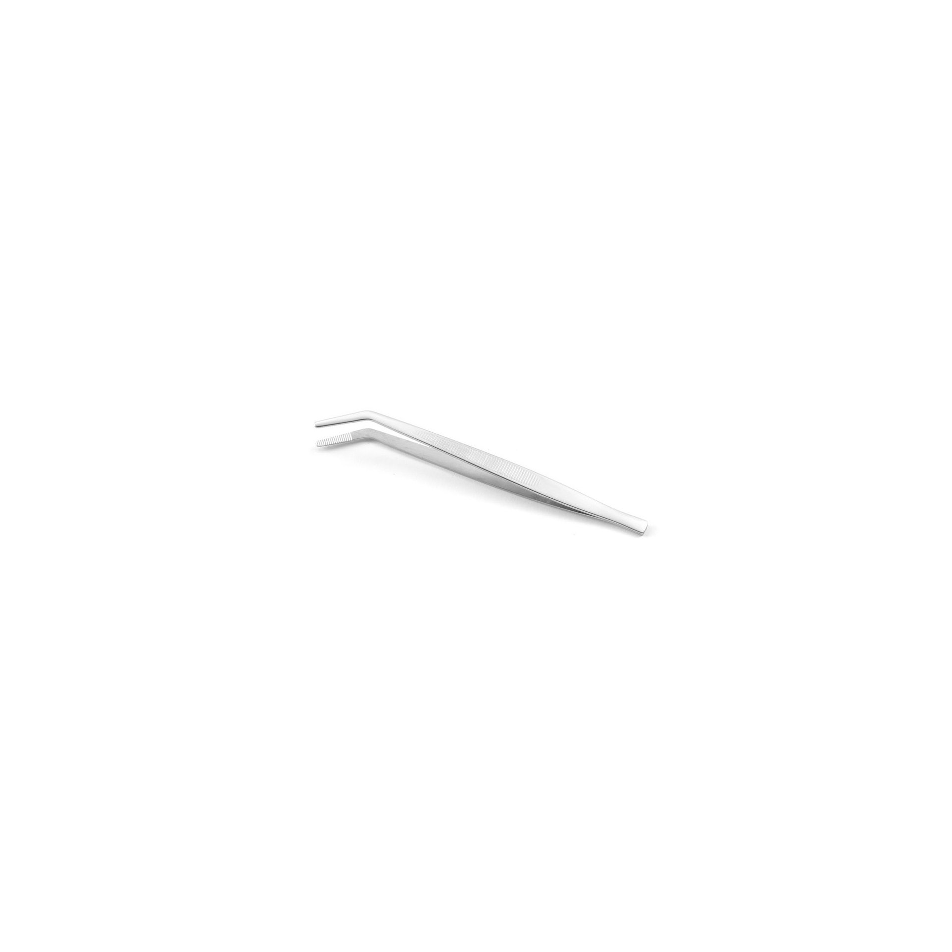 Pinzette, gebogen, (L)160mm Pinzette, gebogen, (L)160mm