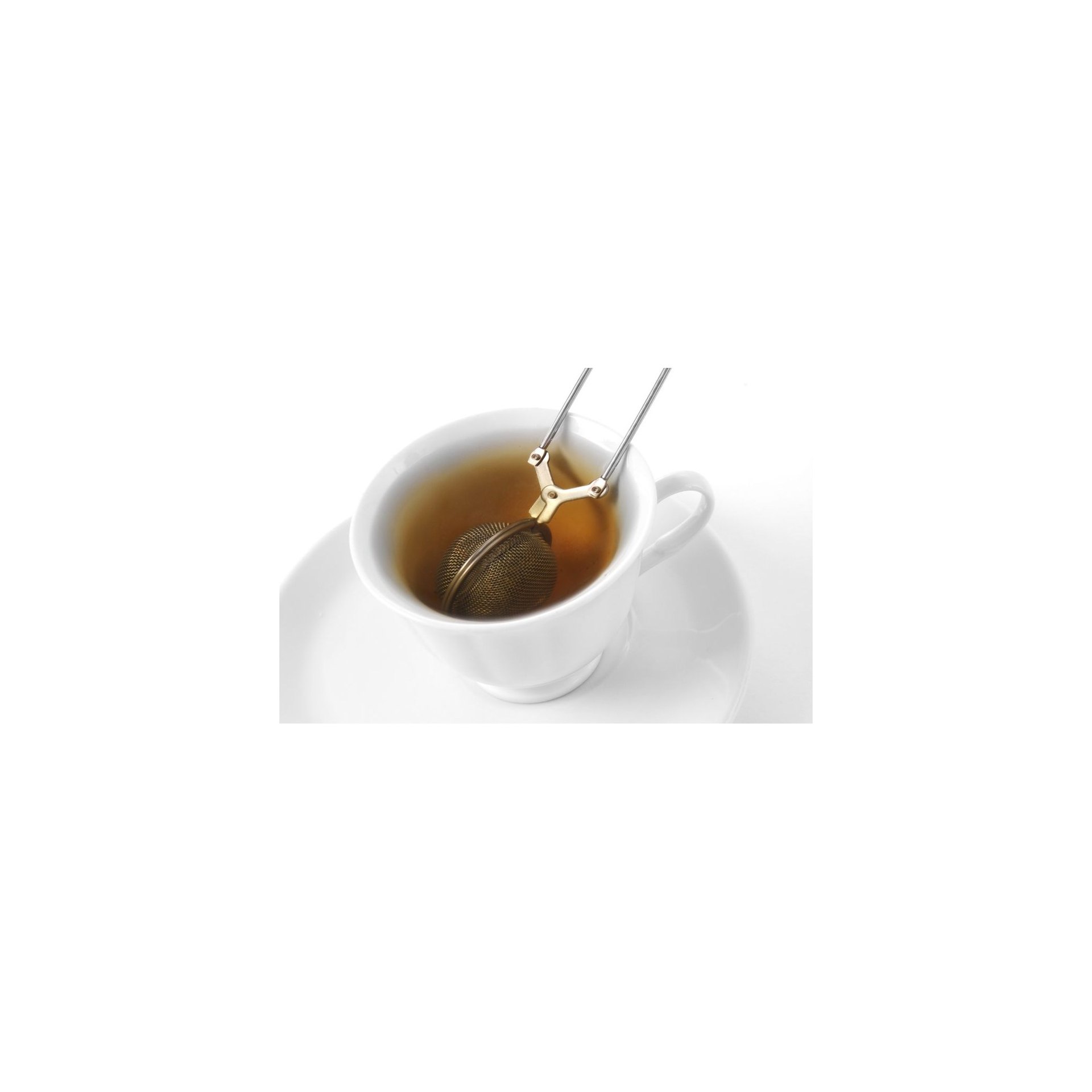 Teesieb - mit Scharniergriff, ⌀45x165mm