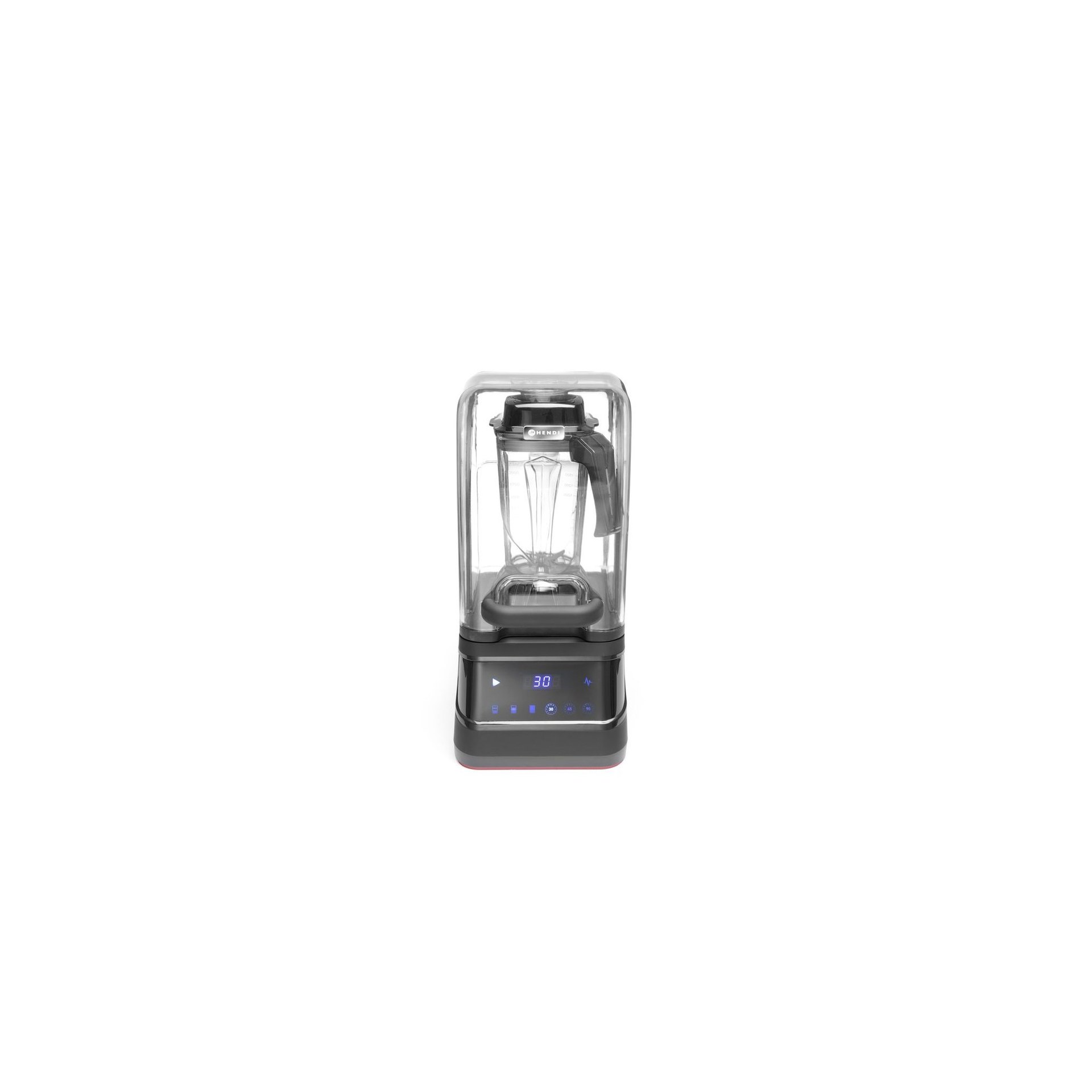 Digitaler Standmixer mit Schallgehäuse, 2,5L, Schwarz, 220-240V/1680W, 250x300x(H)546mm