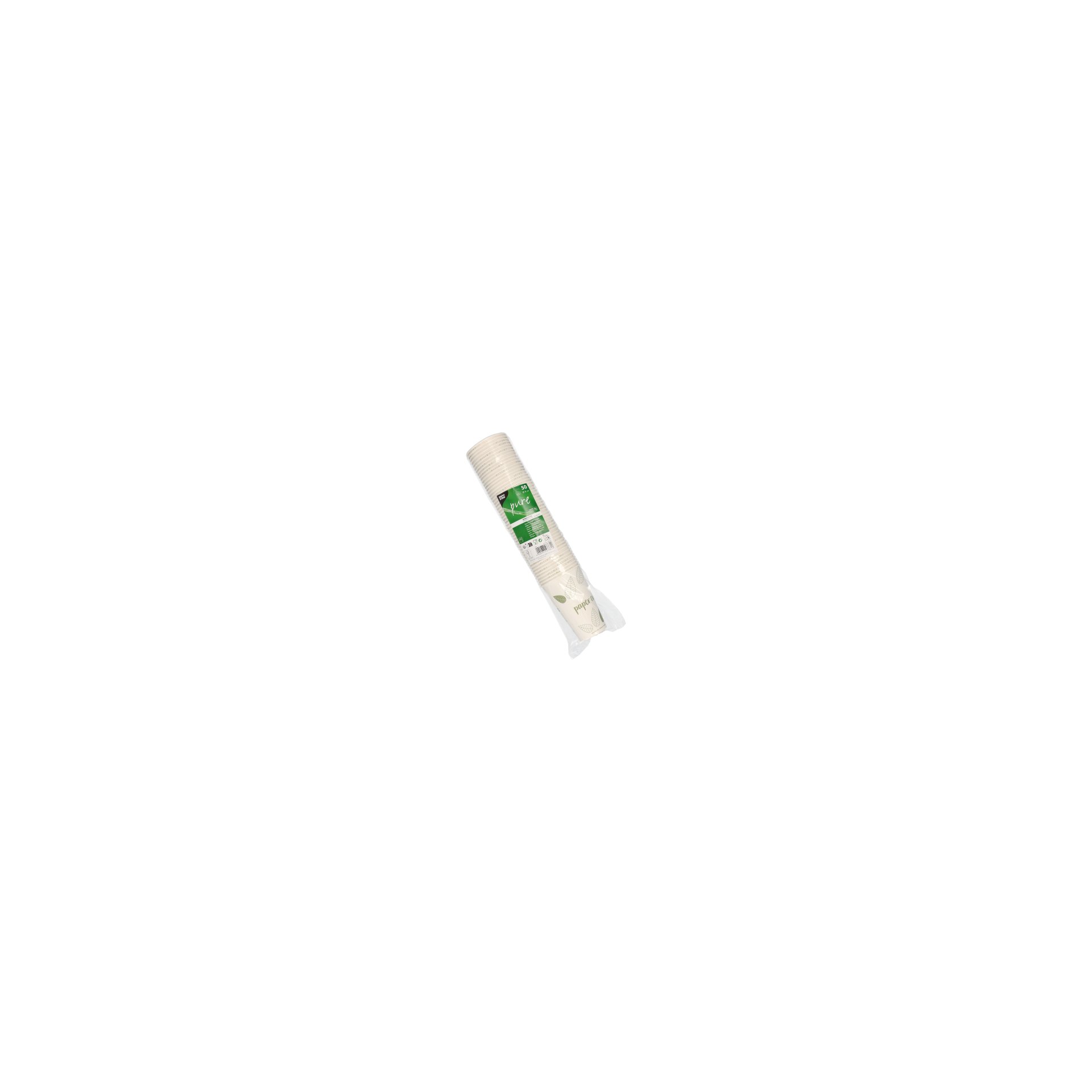 Trinkbecher, Pappe "pure" 0,3 l Ø 8 cm · 11,7 cm "ZERO"