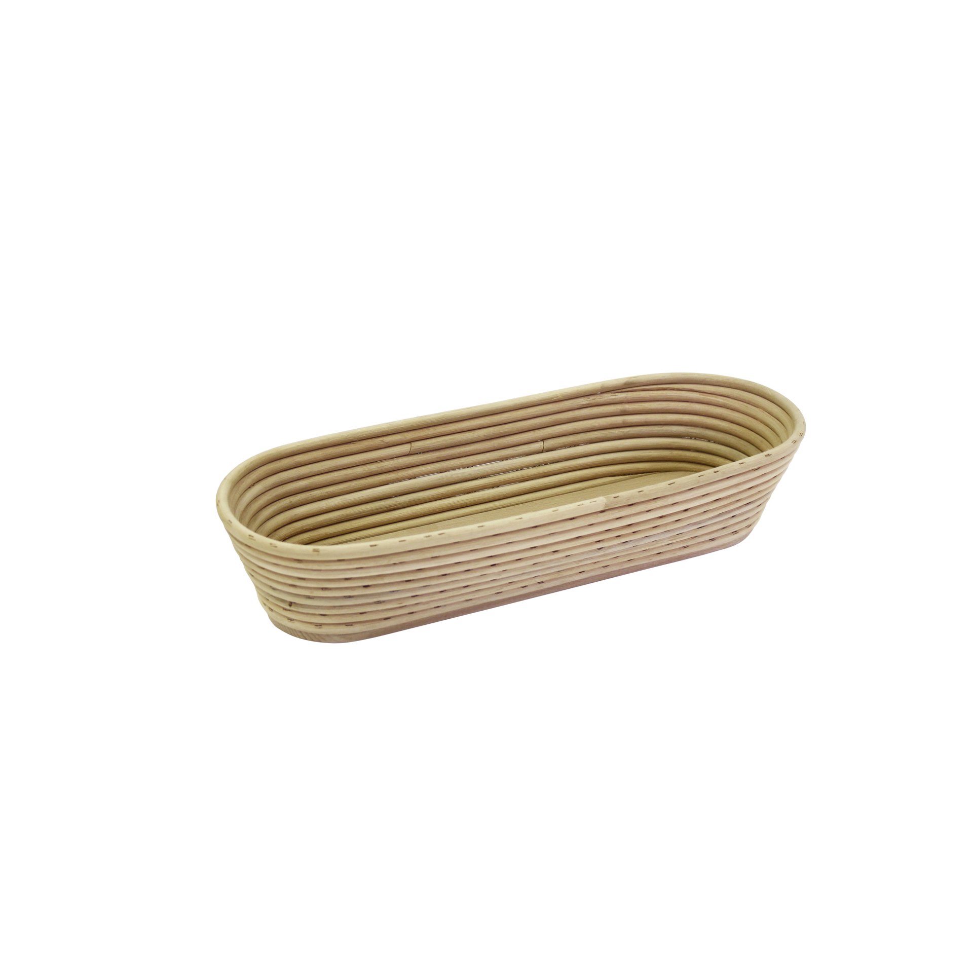 Brotform / Gärkorb lang 340 x 130 mm-Holzboden