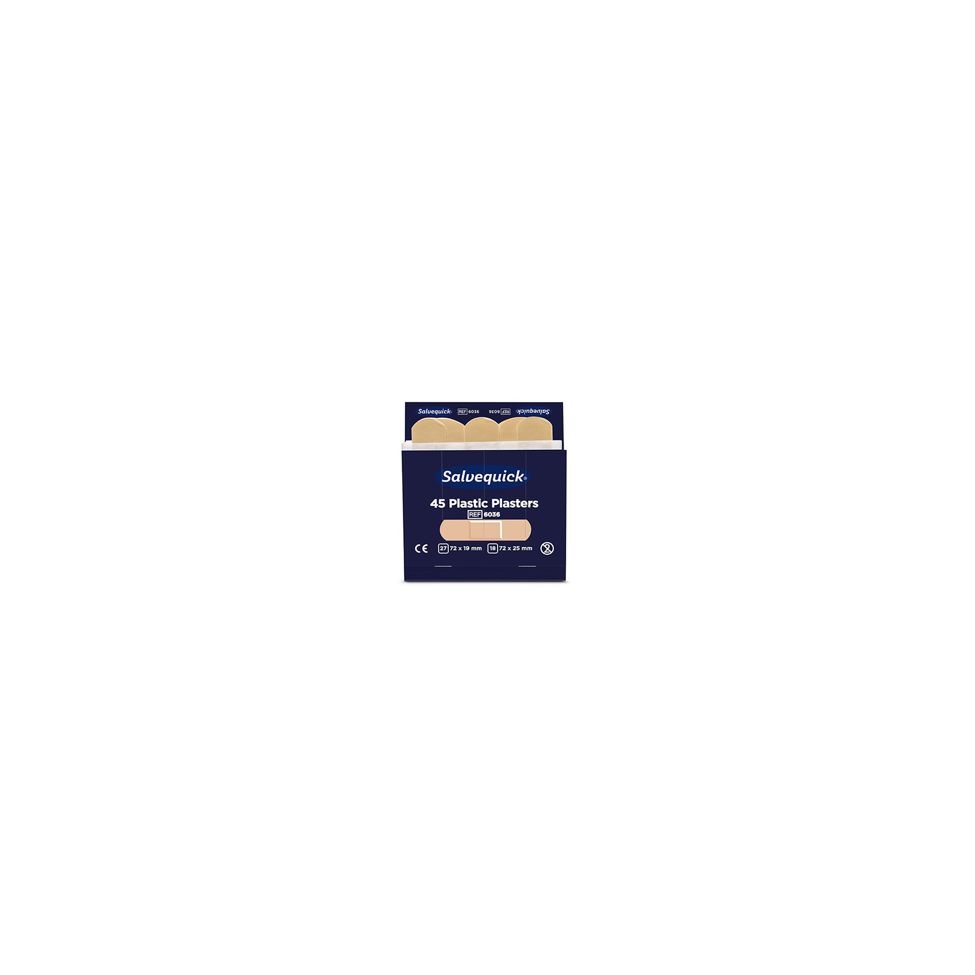 Set "Cederroth" Salvequick Plastic Pflaster (45 Stück) braun , wasserabweisend, Refill Set "Cederroth" Salvequick Plastic Pflaster (45 Stück) braun , wasserabweisend, Refill