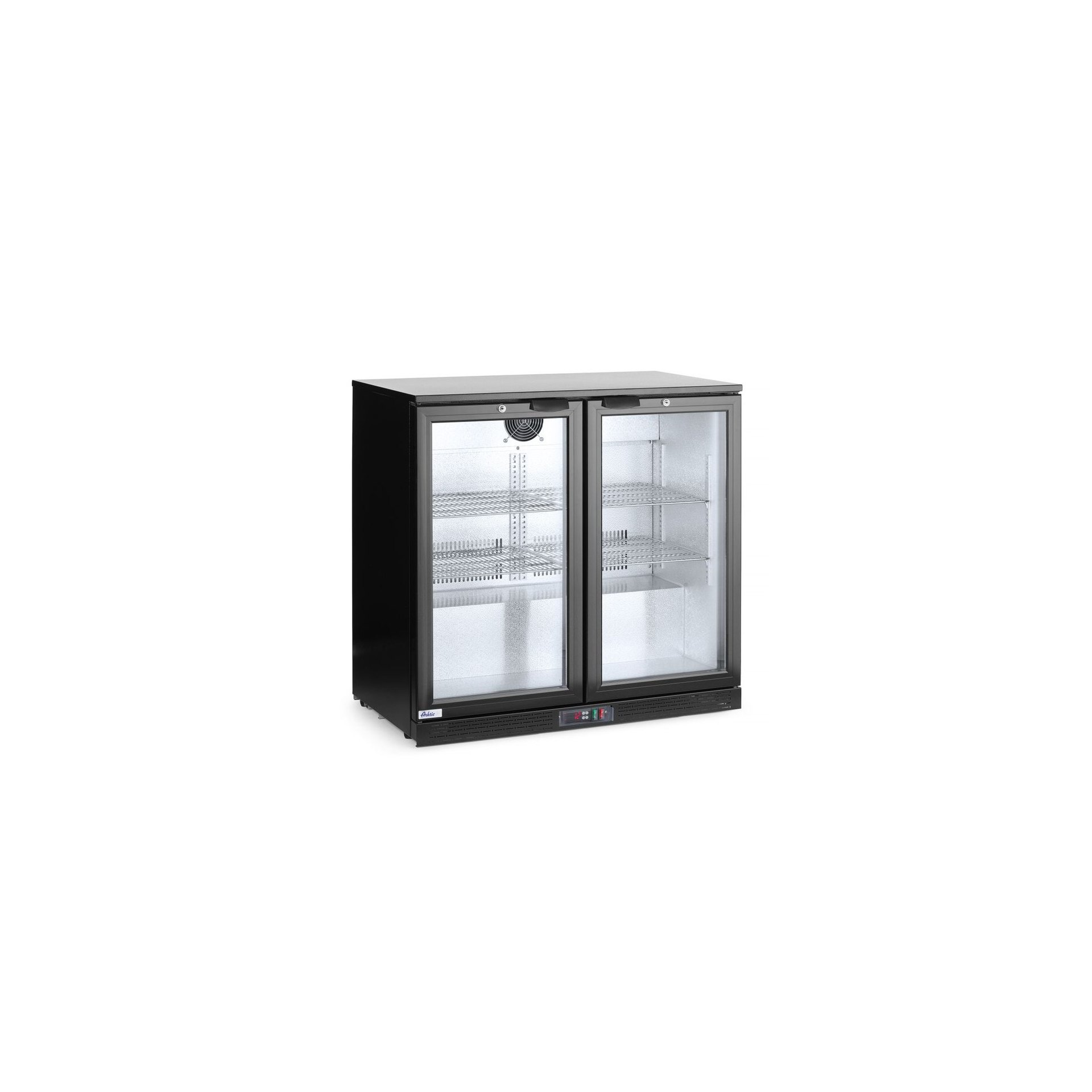 Kühlschrank mit doppelter Tür auf der Rückseite, Arktic, 158L Kühlschrank mit doppelter Tür auf der Rückseite, Arktic, 158L