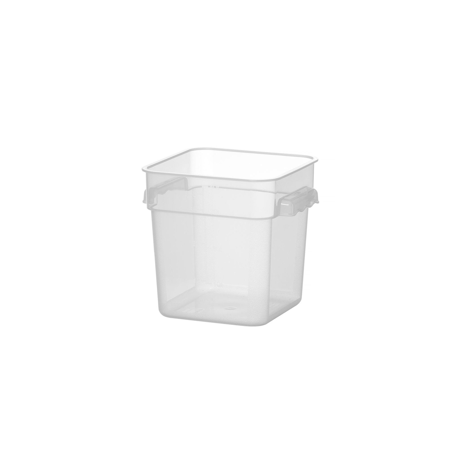 Lebensmittelbehälter mit Skala, 3,8L, 190x190x(H)180mm