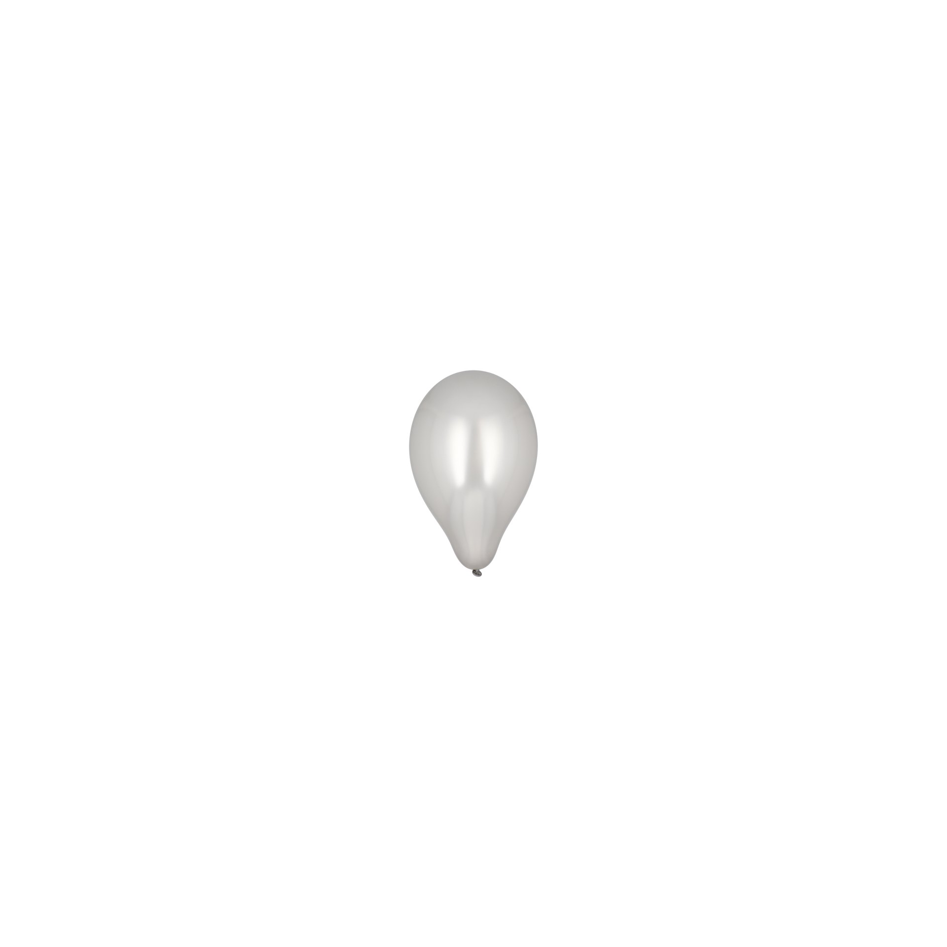 Luftballons Ø 25 cm silber