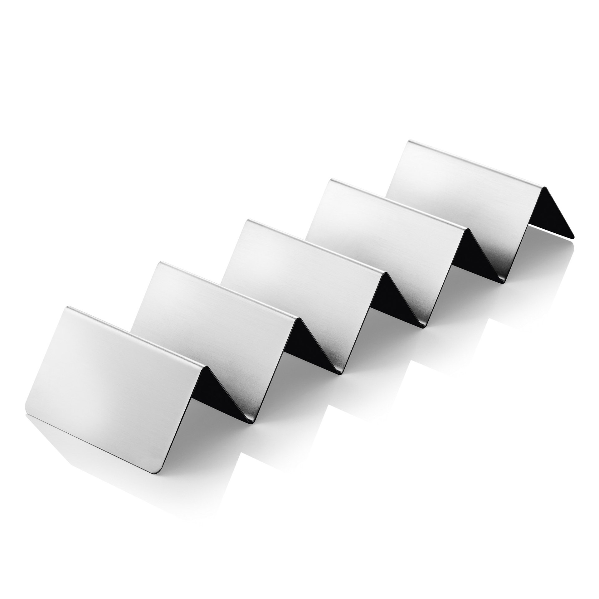 Snackpresenter mit 4 Ablagen, 35 x 10 x 5 cm, Edelstahl Snackpresenter mit 4 Ablagen, 35 x 10 x 5 cm, Edelstahl