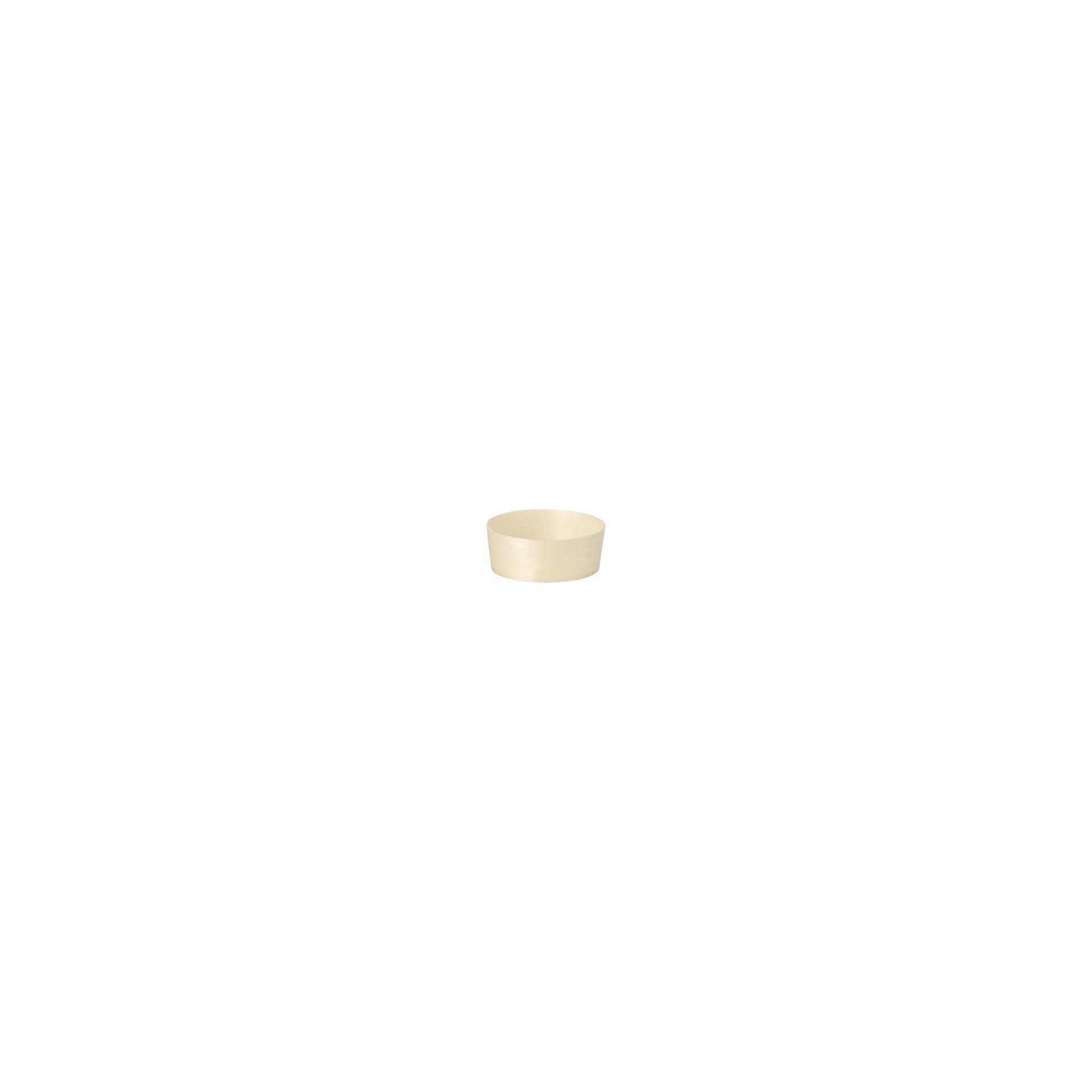 Fingerfood - Schalen, Holz "pure" rund Ø 5 cm · 2 cm Fingerfood - Schalen, Holz "pure" rund Ø 5 cm · 2 cm