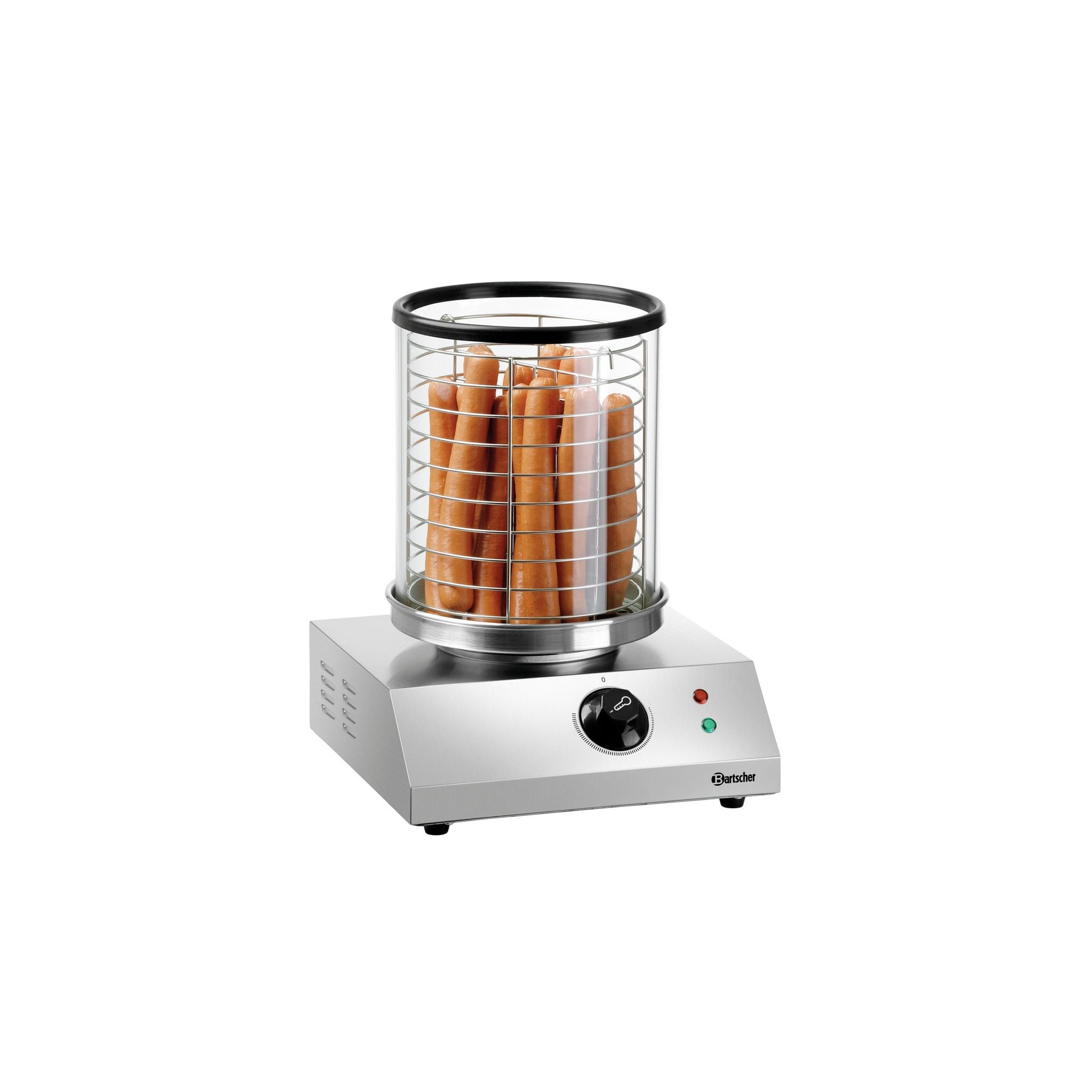 Hot-Dog-Glaszylinderschutz 200