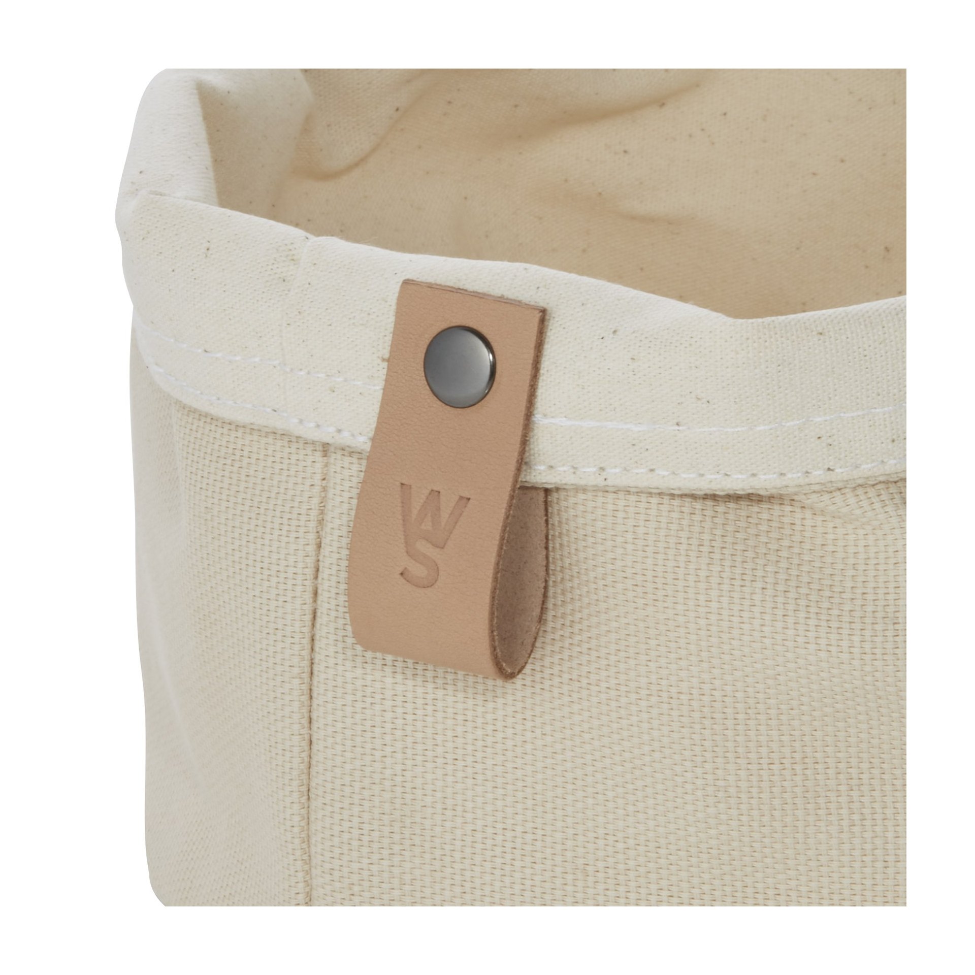 Brottasche FLIP COTTON, Ø 20 cm, Höhe 12 cm, cream, Canvas Brottasche FLIP COTTON, Ø 20 cm, Höhe 12 cm, cream, Canvas