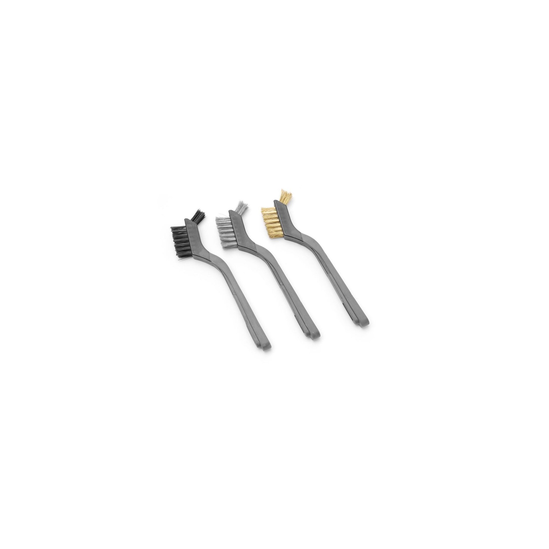 Drahtbürsten-Set, schmal - 3 Stk., 3 Stk., (L)178mm Drahtbürsten-Set, schmal - 3 Stk., 3 Stk., (L)178mm