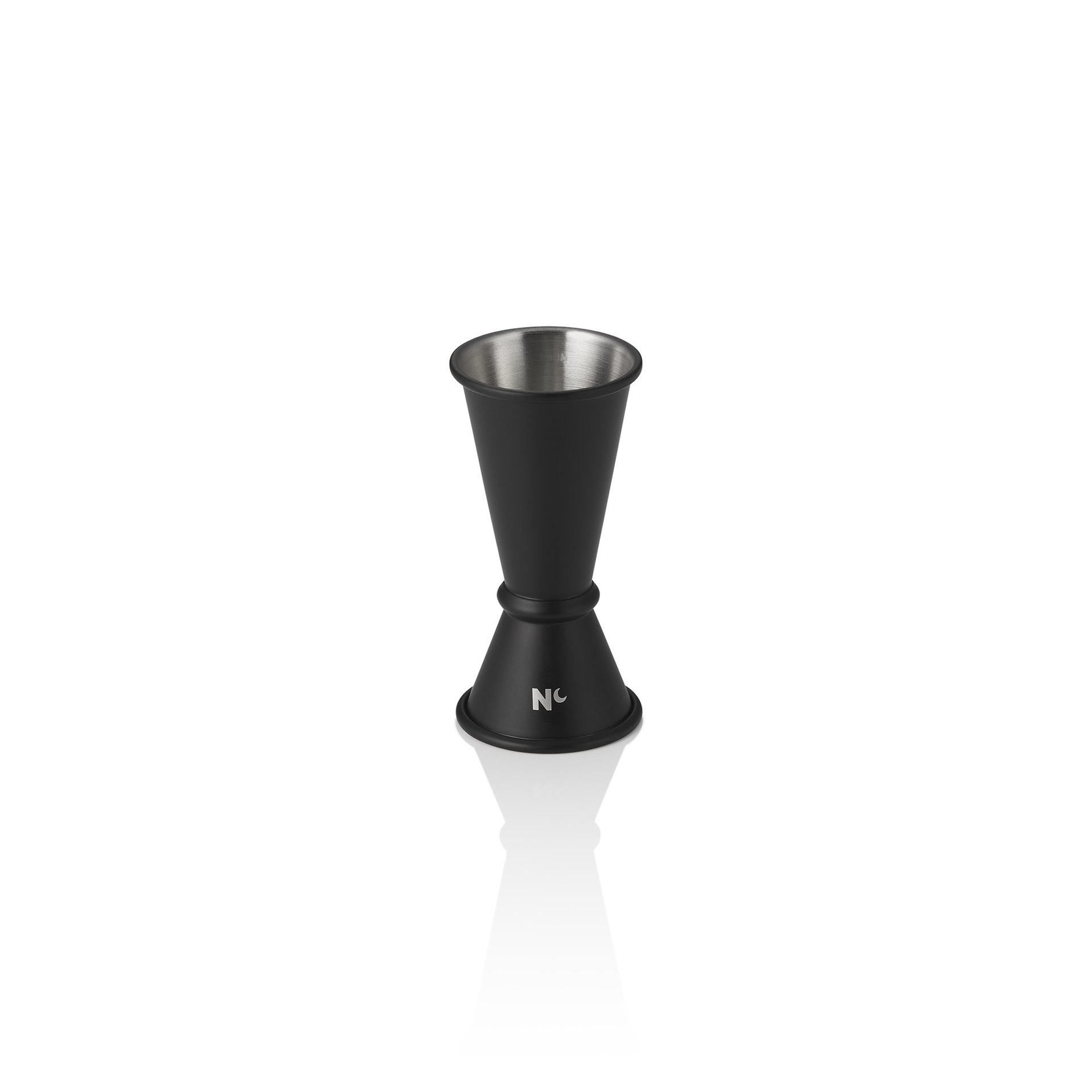 Jigger Japanese Style NOCTURN, 2/4 cl, Ø 4,5 cm, Höhe 9 cm, schwarz matt